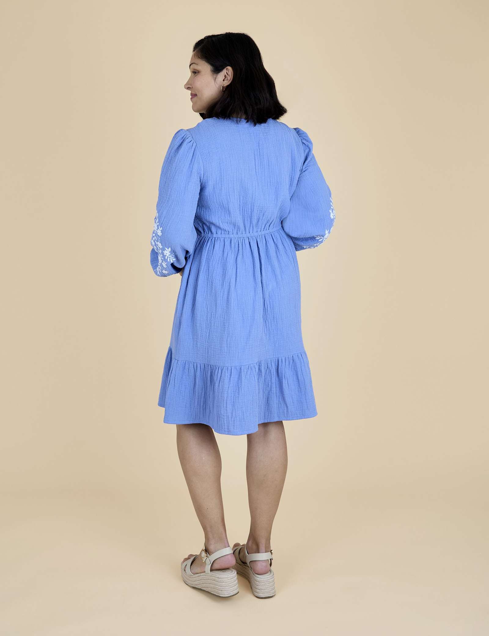 Maternity Pure Cotton Mini Smock Dress - image 2