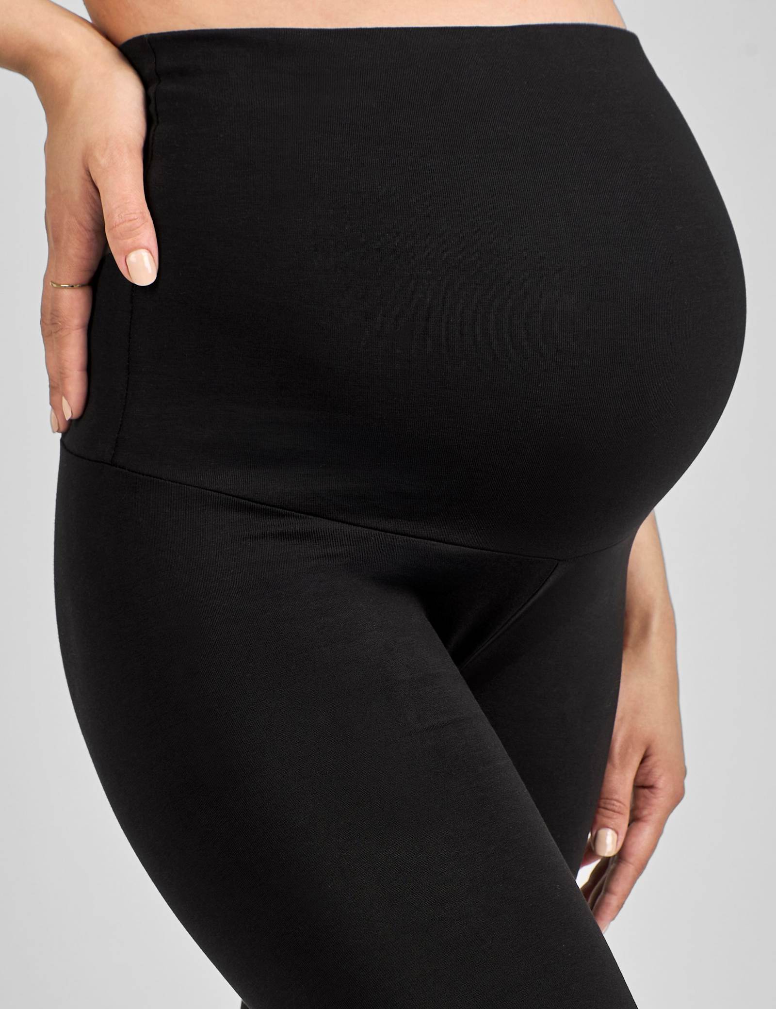 2pk Maternity Cotton Rich Leggings - image 2