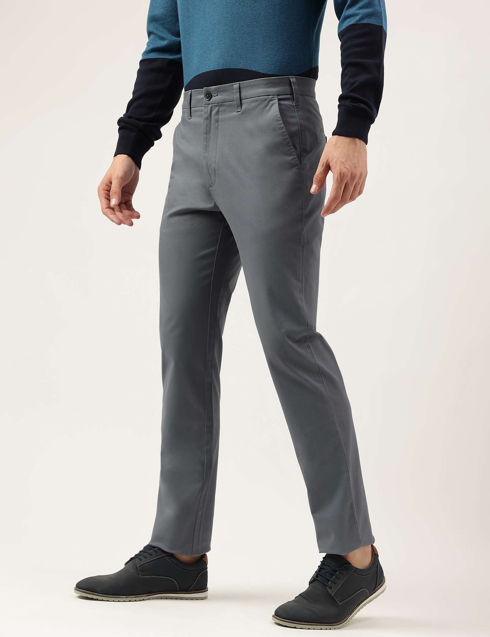 Slim Fit Stretch Chinos - image 4