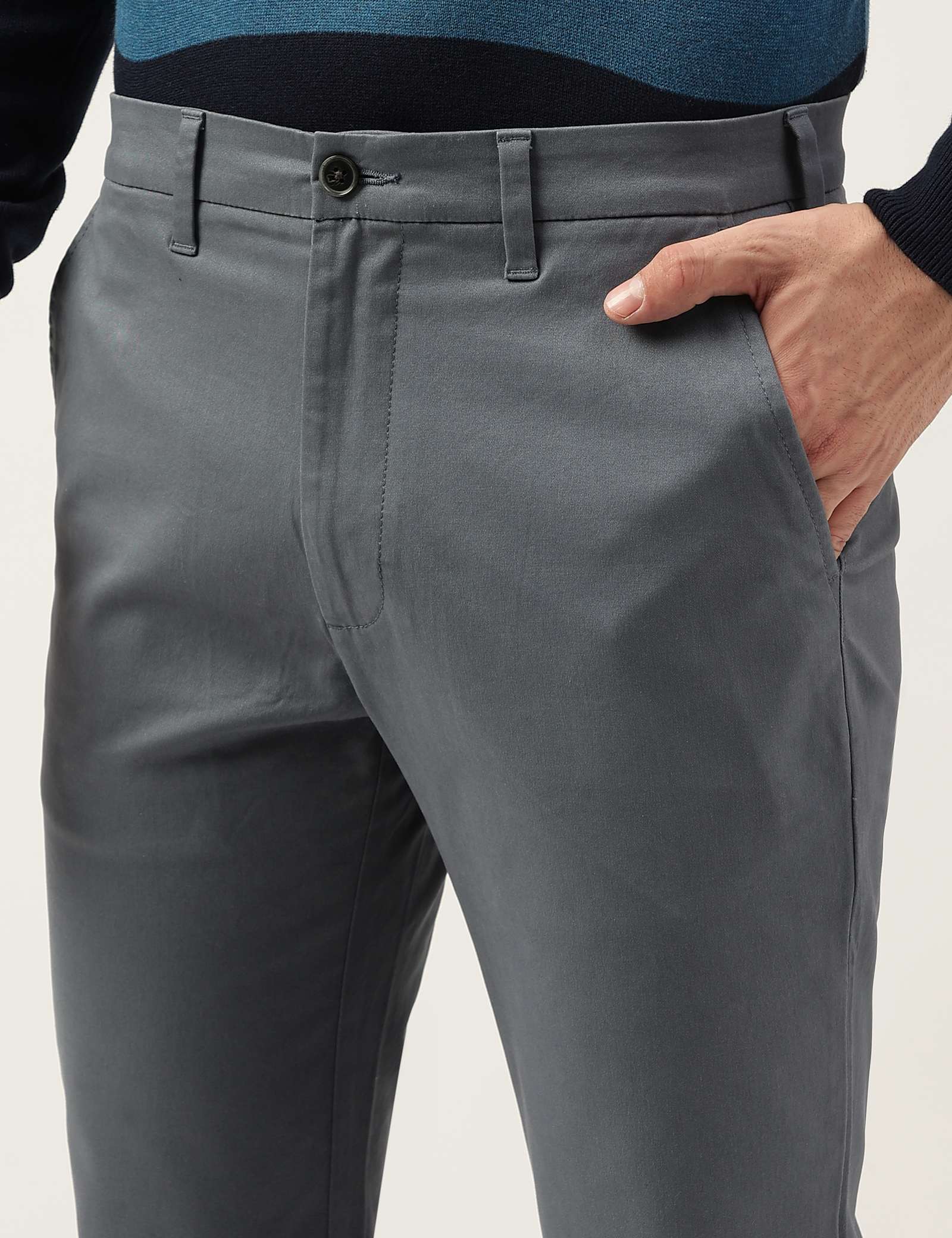 Slim Fit Stretch Chinos - image 3