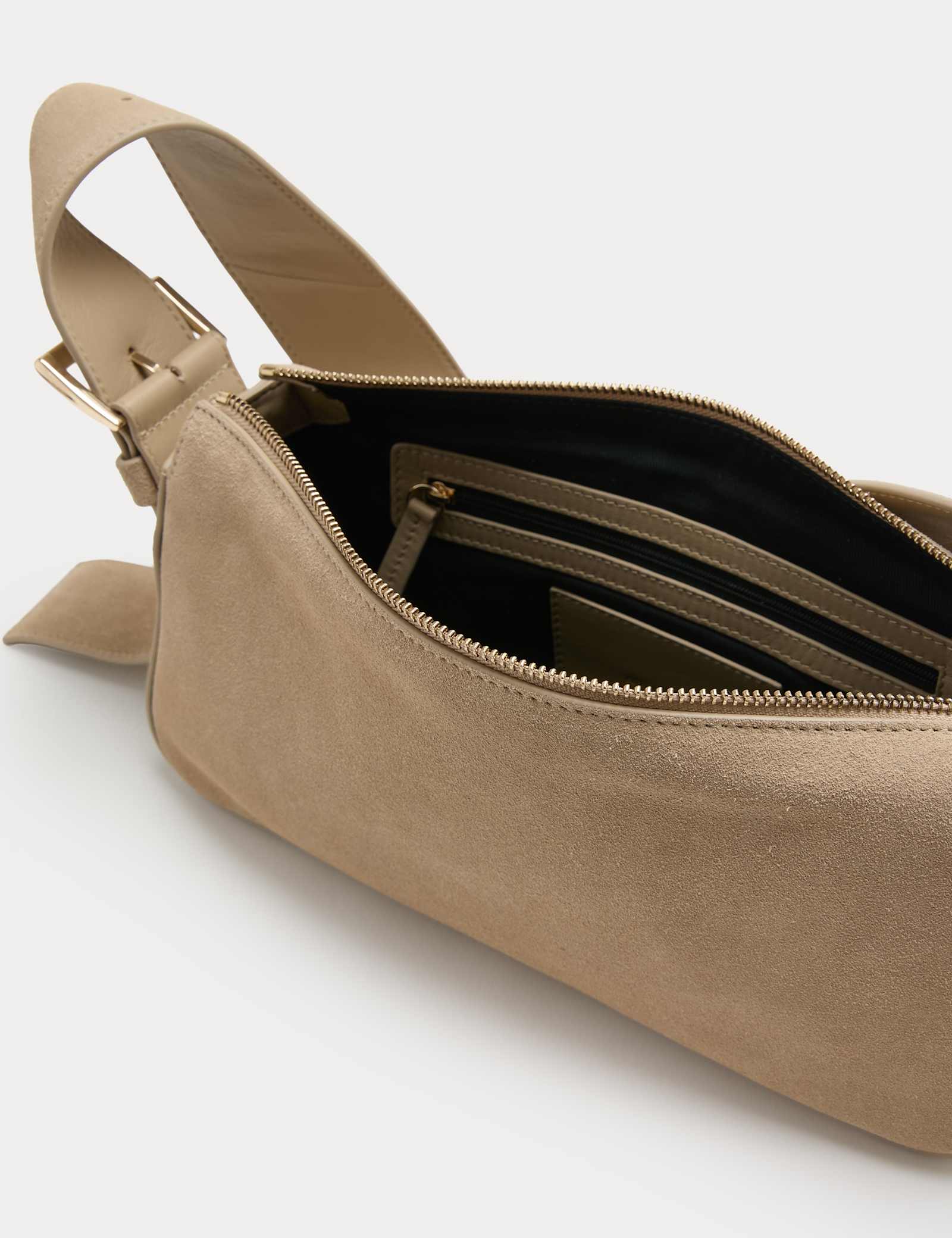 Suede Boxy Sling Bag - image 5