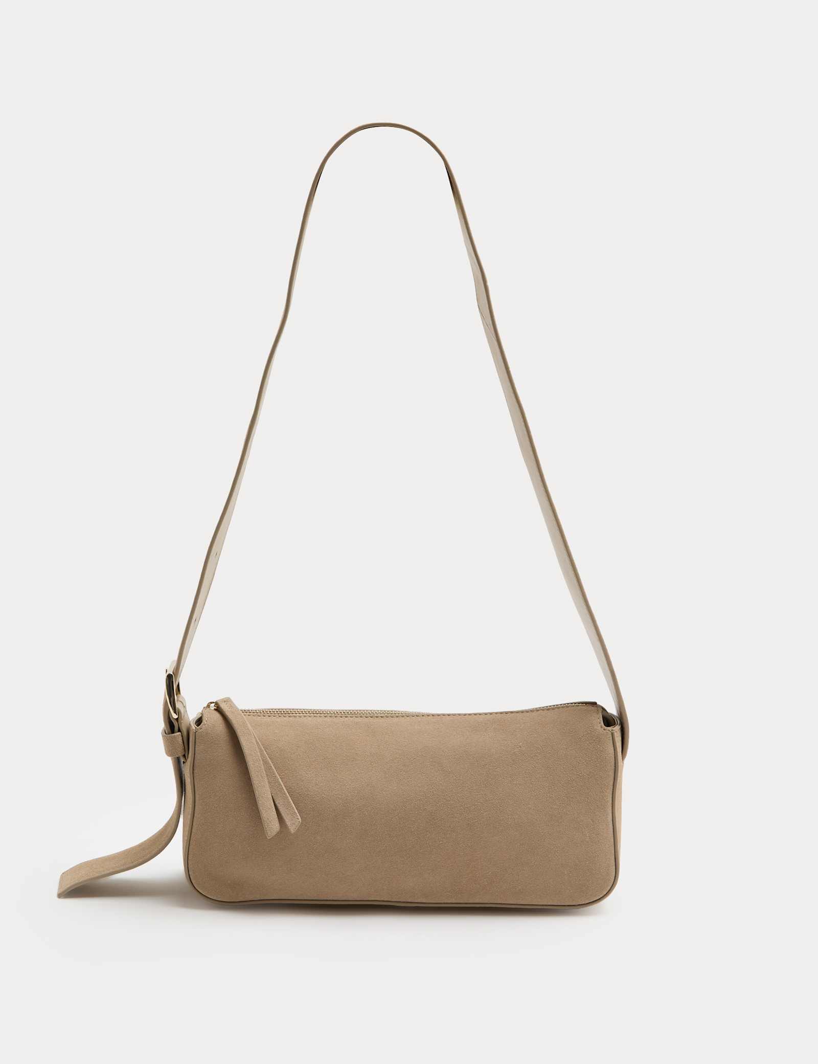 Suede Boxy Sling Bag - image 1