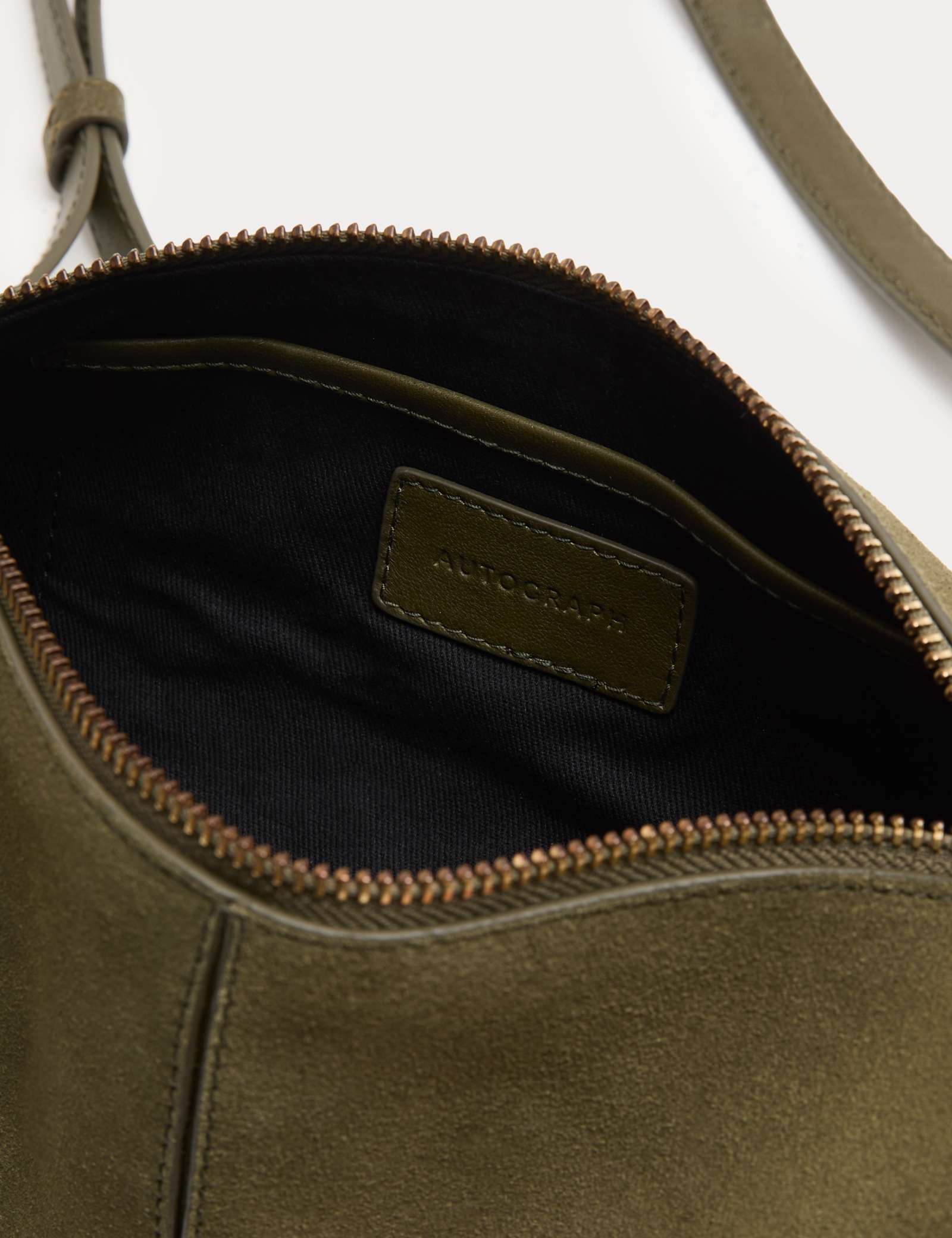 Suede Cylinder Cross Body Bag - image 4