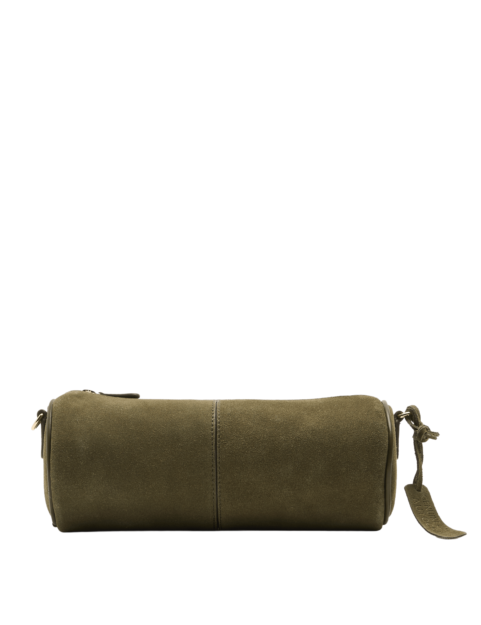 Suede Cylinder Cross Body Bag - image 3