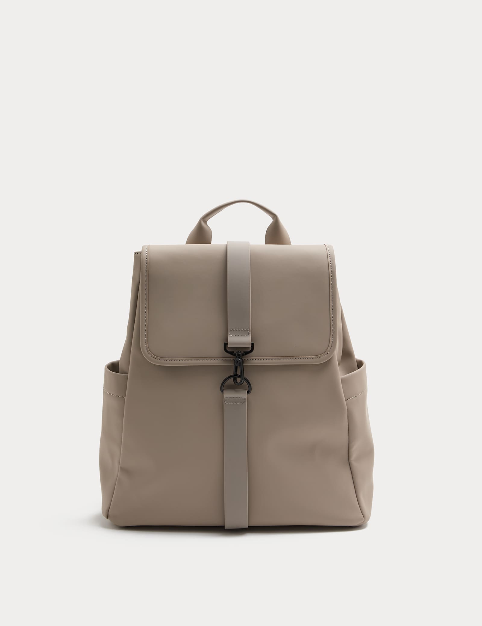 Faux Leather Backpack - image 2
