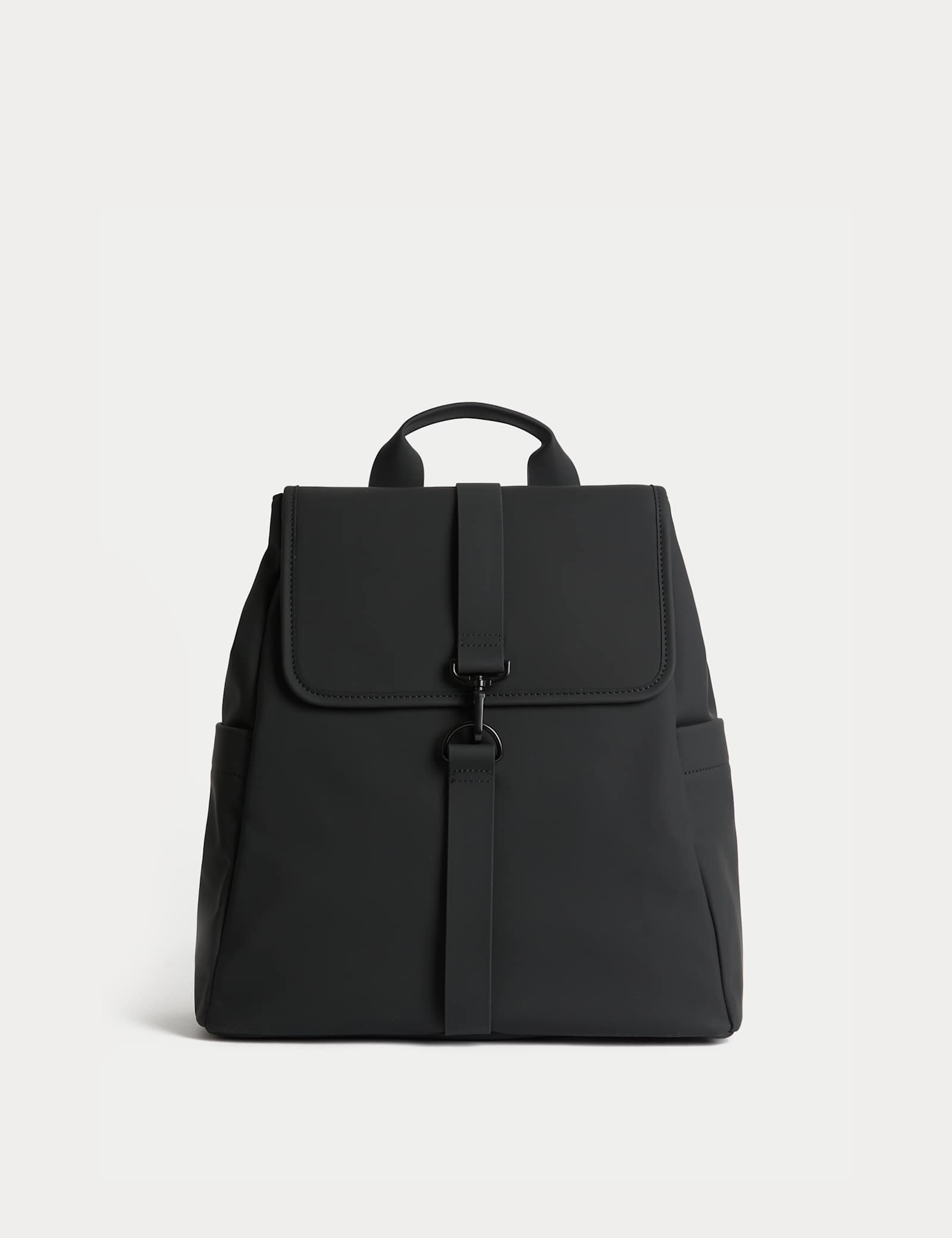 Faux Leather Backpack - image 1