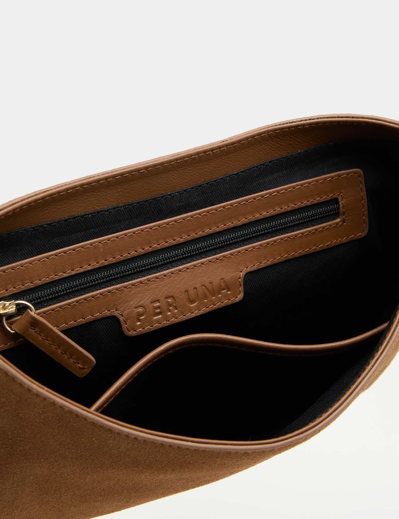 Suede Saddle Shoulder Bag - image 4