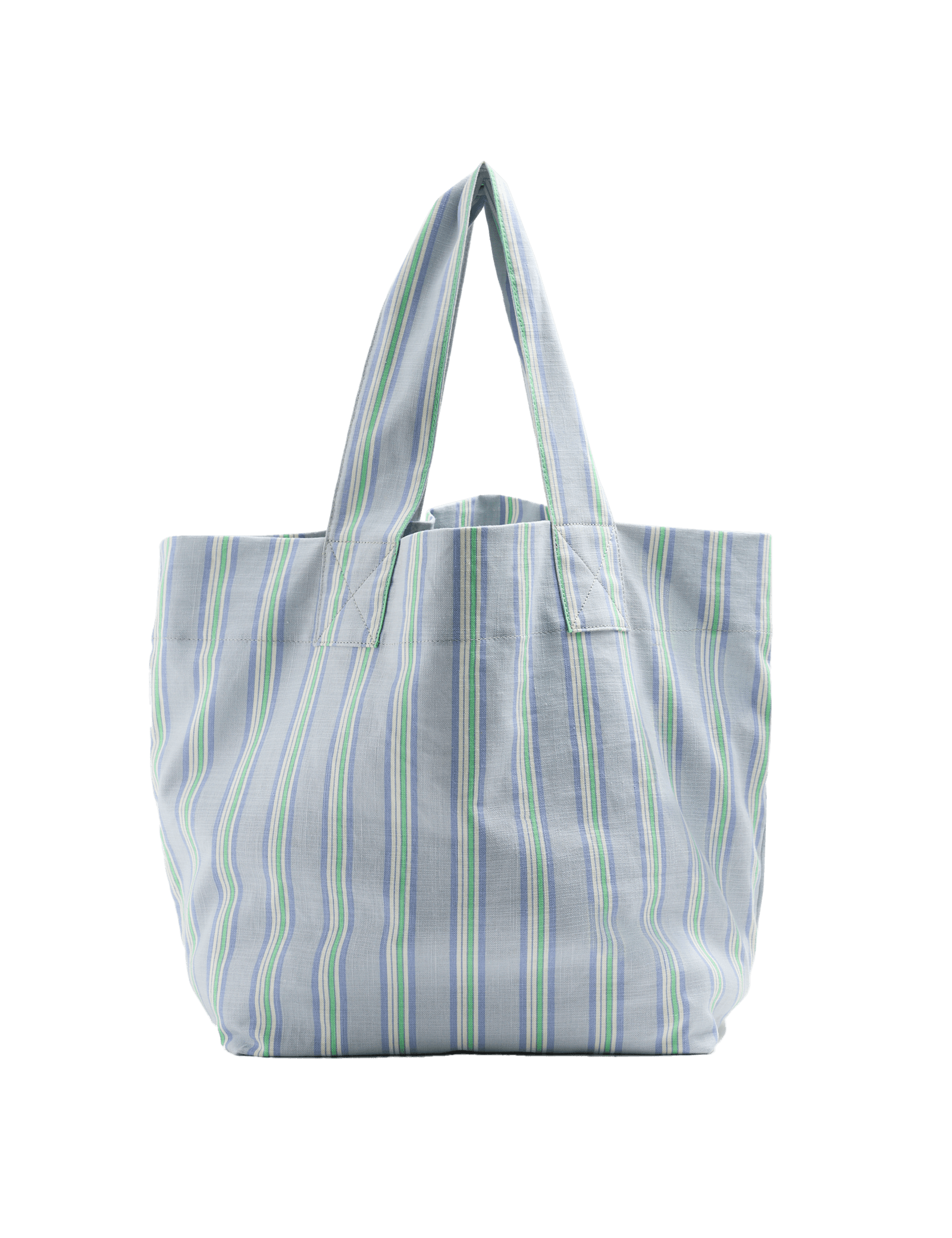 Pure Cotton Striped Shopper - image 3