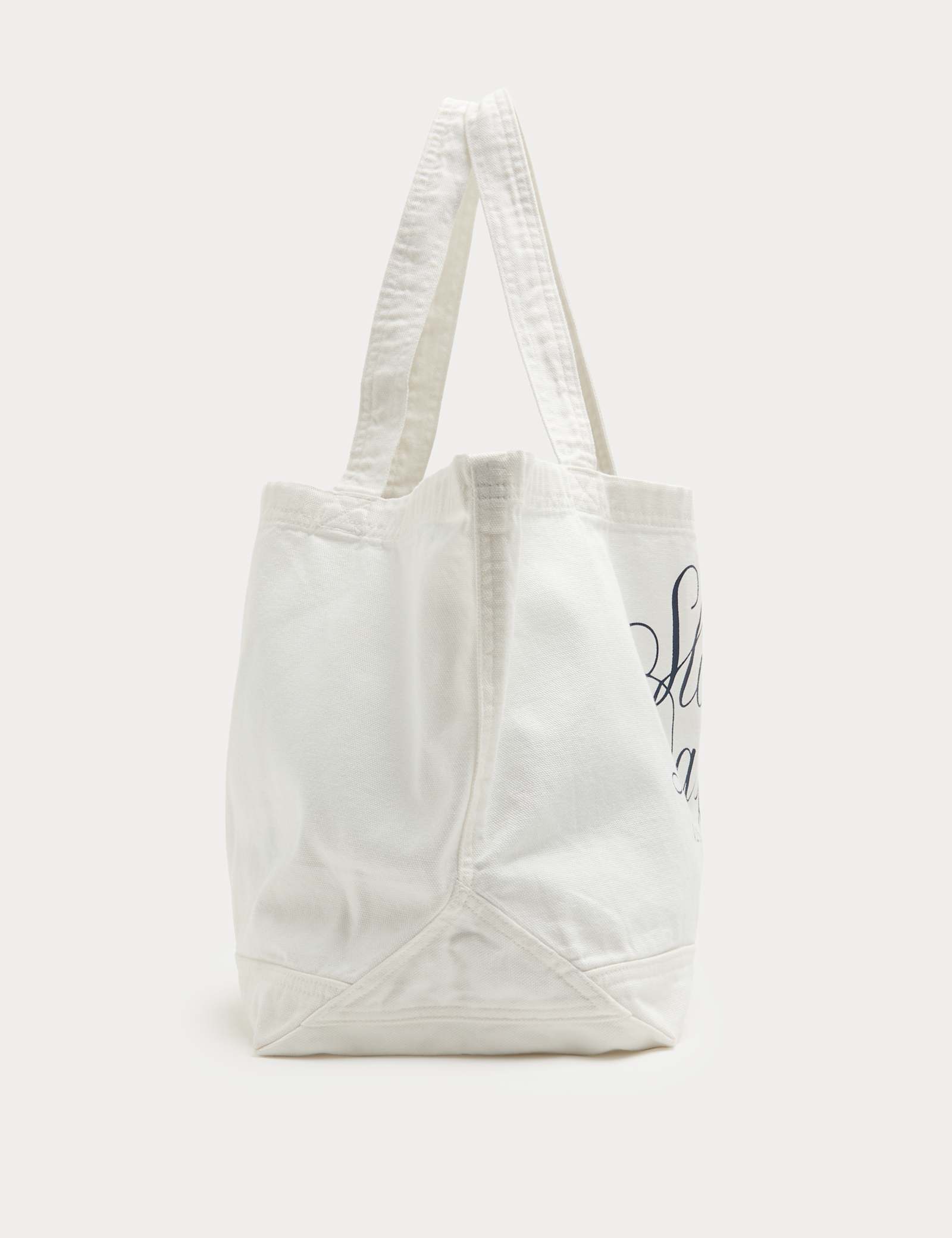Pure Cotton Canvas Graphic Tote Bag - image 1