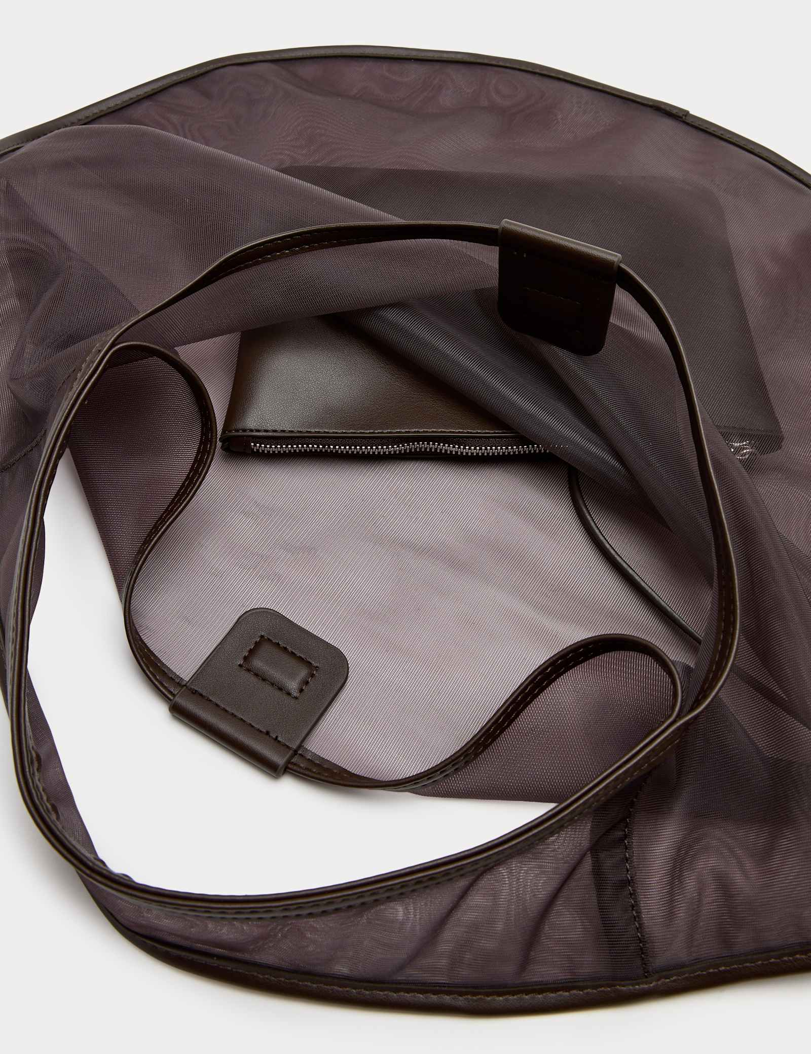 Large Mesh Moon Shoulder Bag - image 3