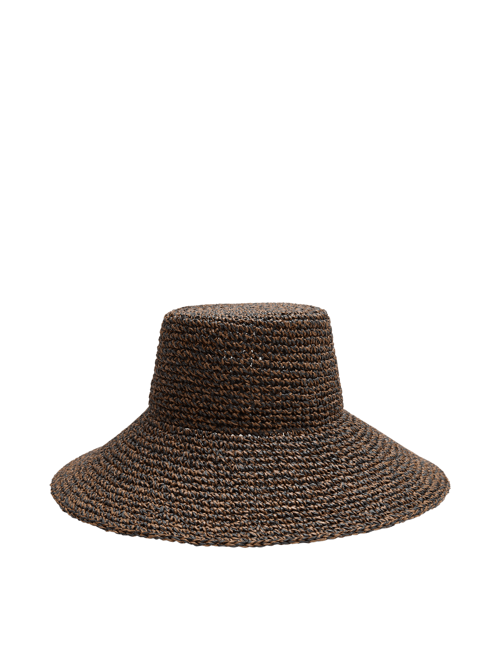 Straw Scalloped Edge Hat - image 3