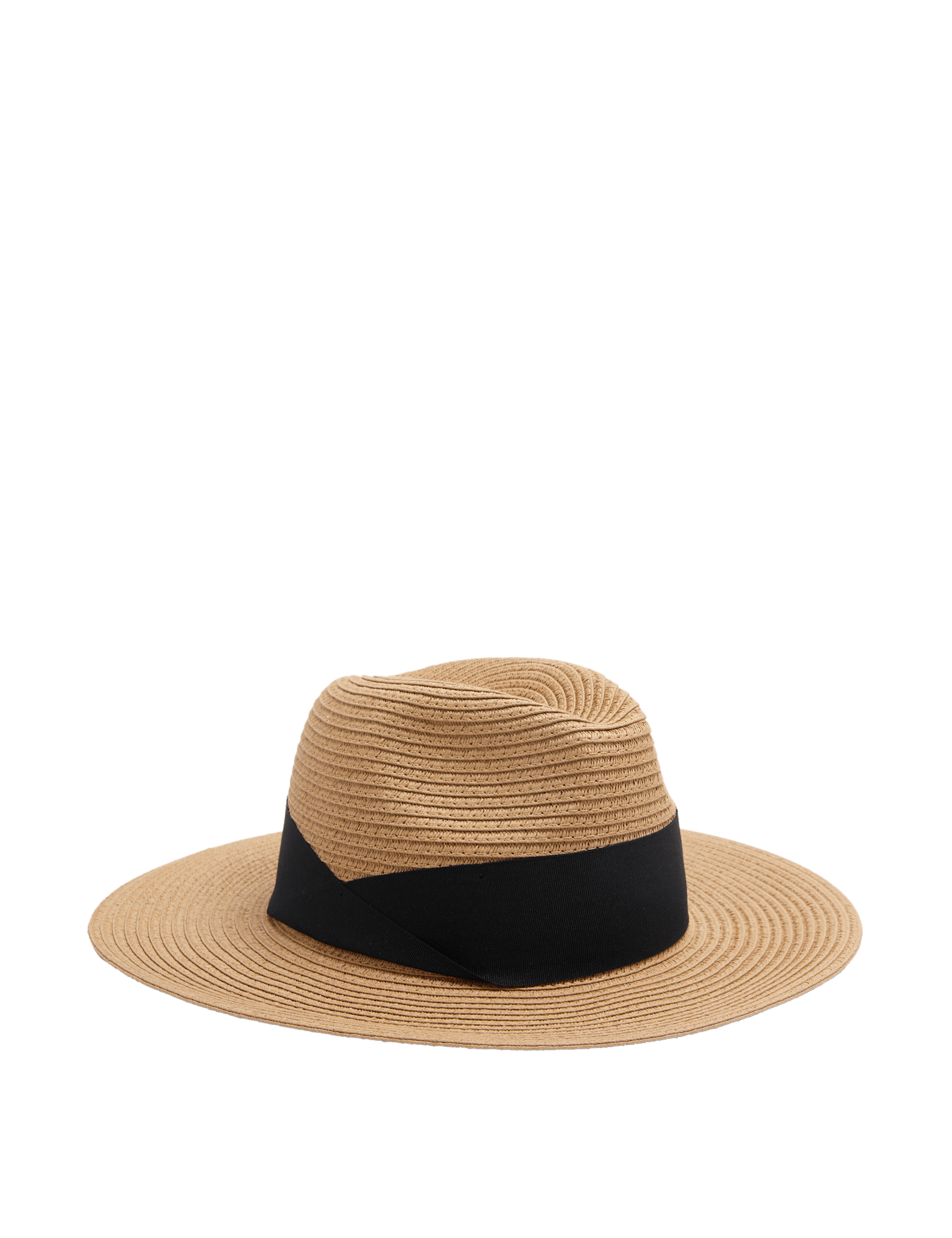 Paper Straw Fedora Hat - image 2