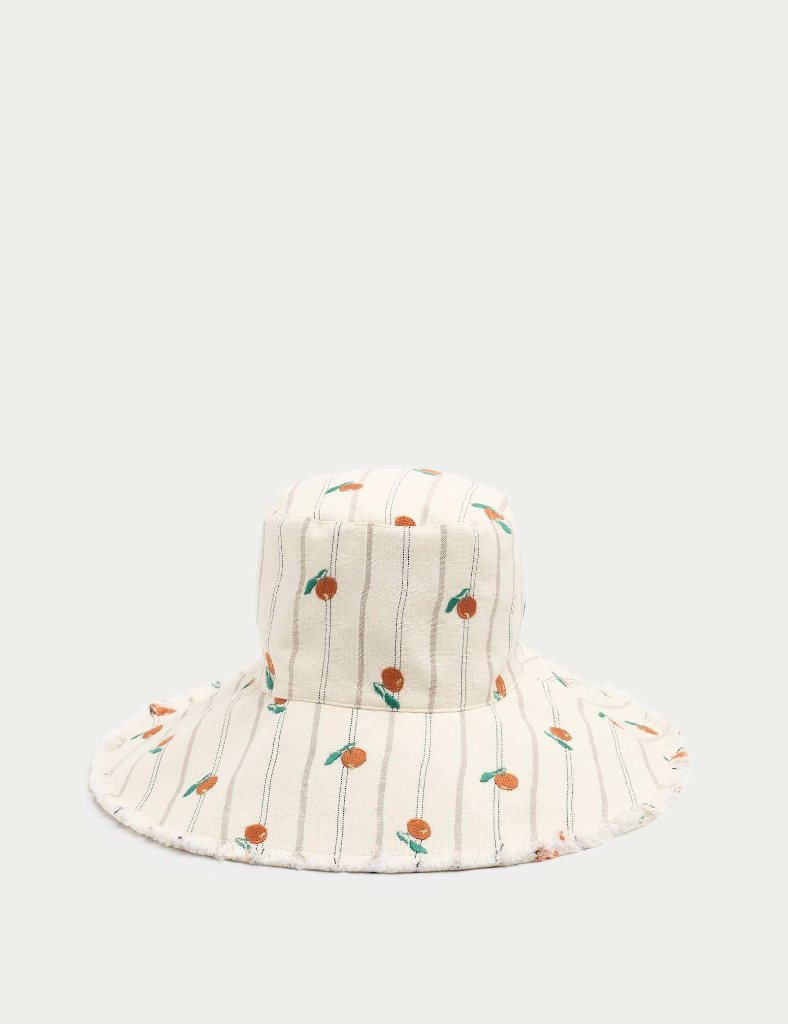 Pure Cotton Wide Brim Bucket Hat - image 2