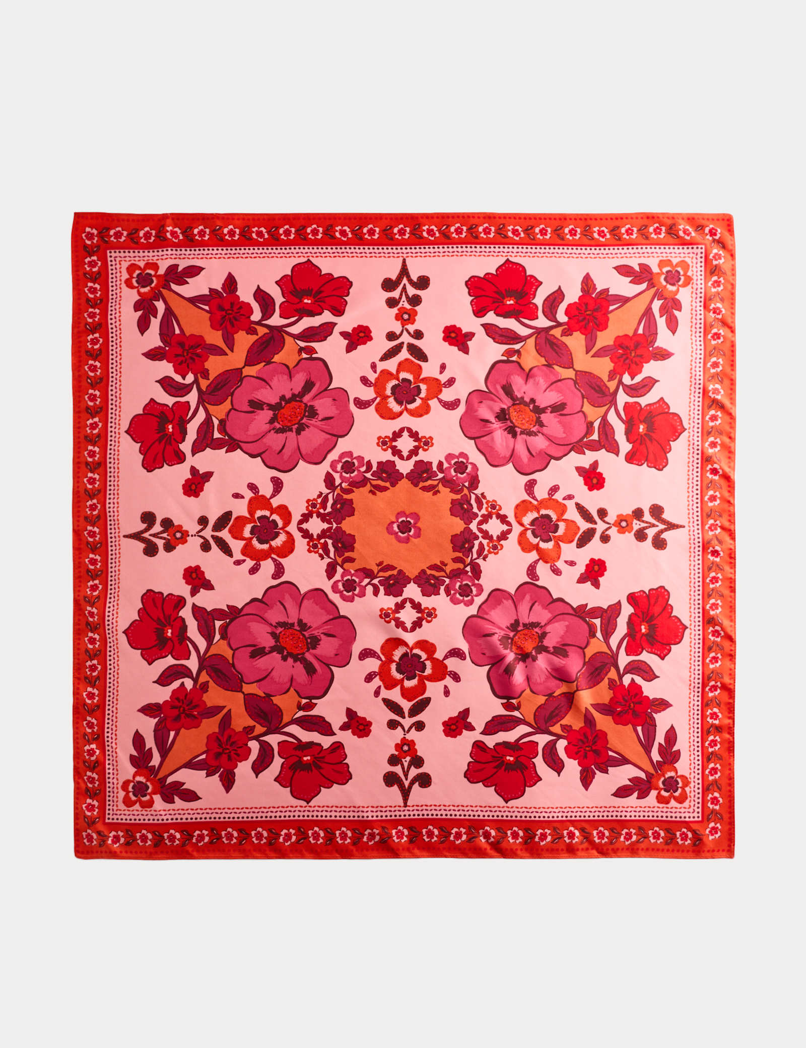 Satin Printed Neckerchief - image 1