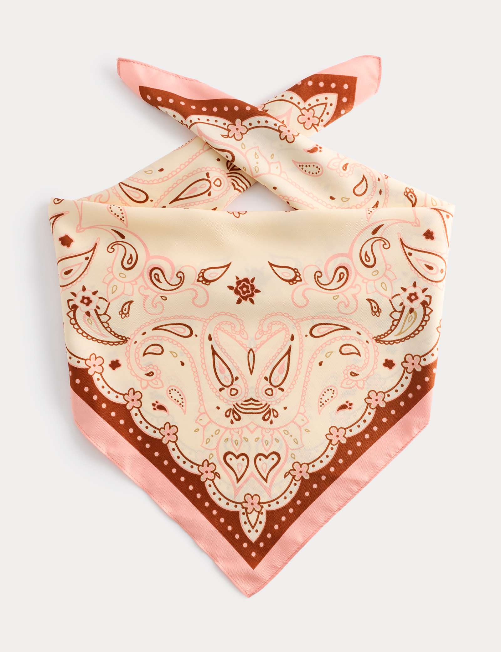 Satin Printed Neckerchief - image 4