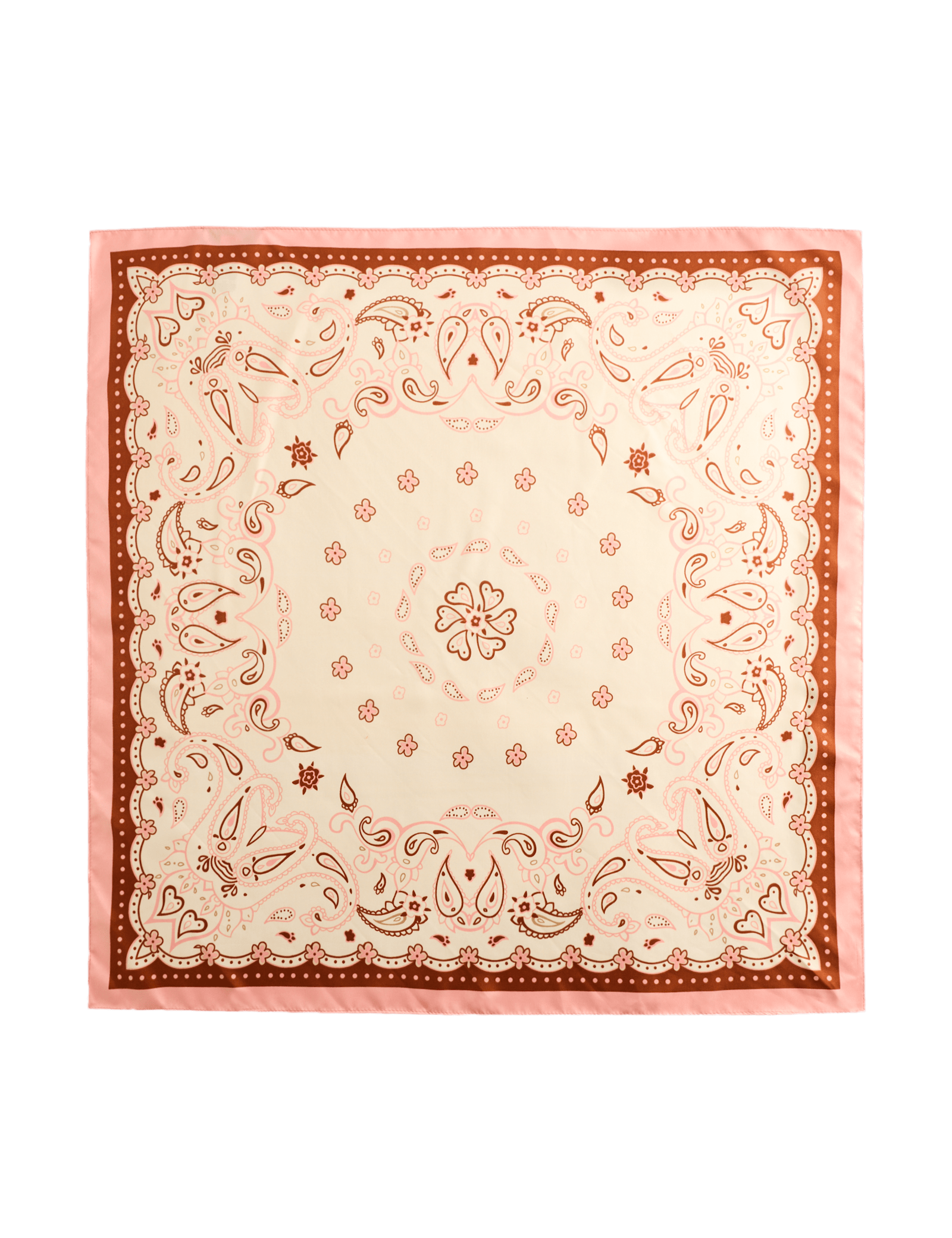 Satin Printed Neckerchief - image 2