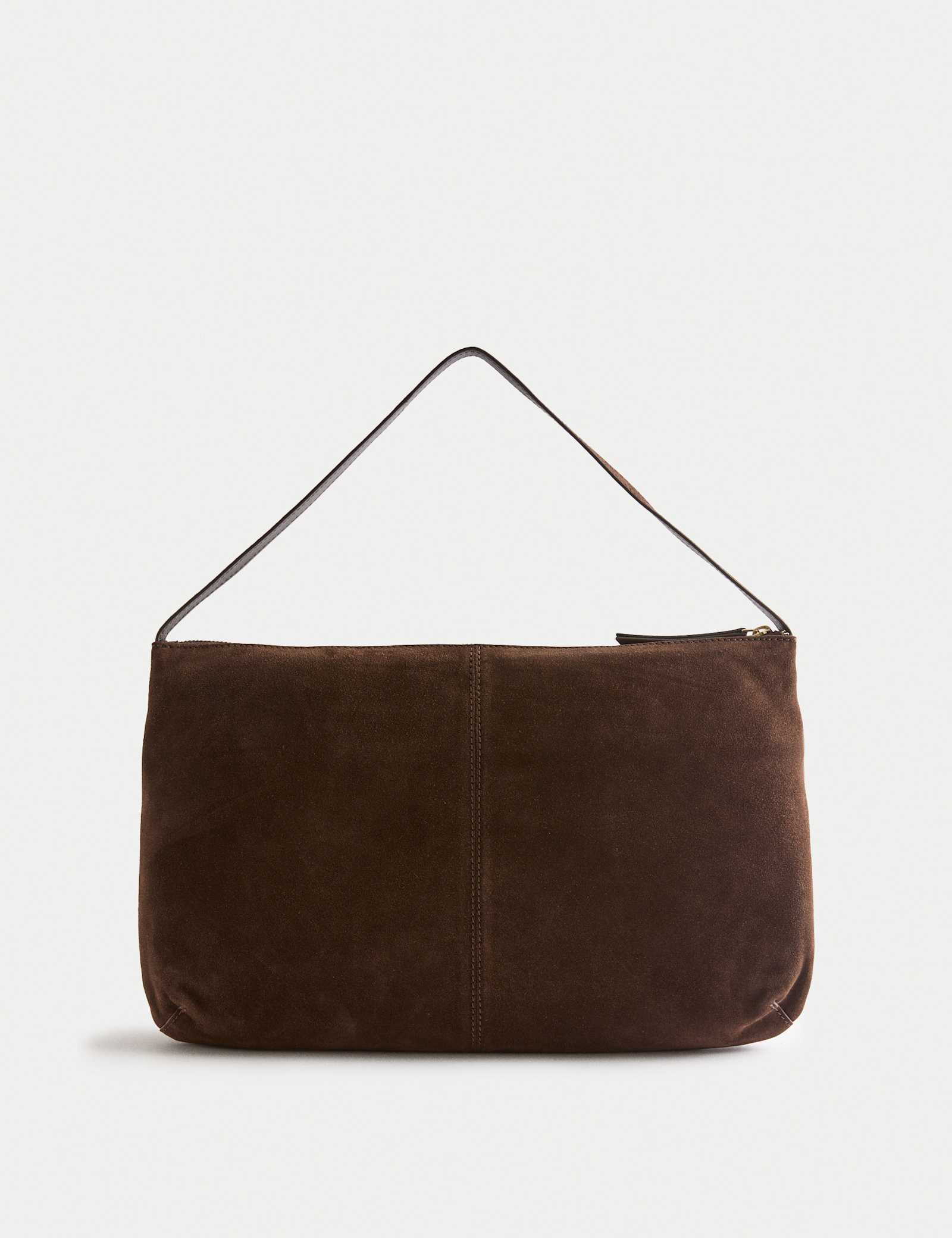 Suede Slouchy Shoulder Bag - image 3