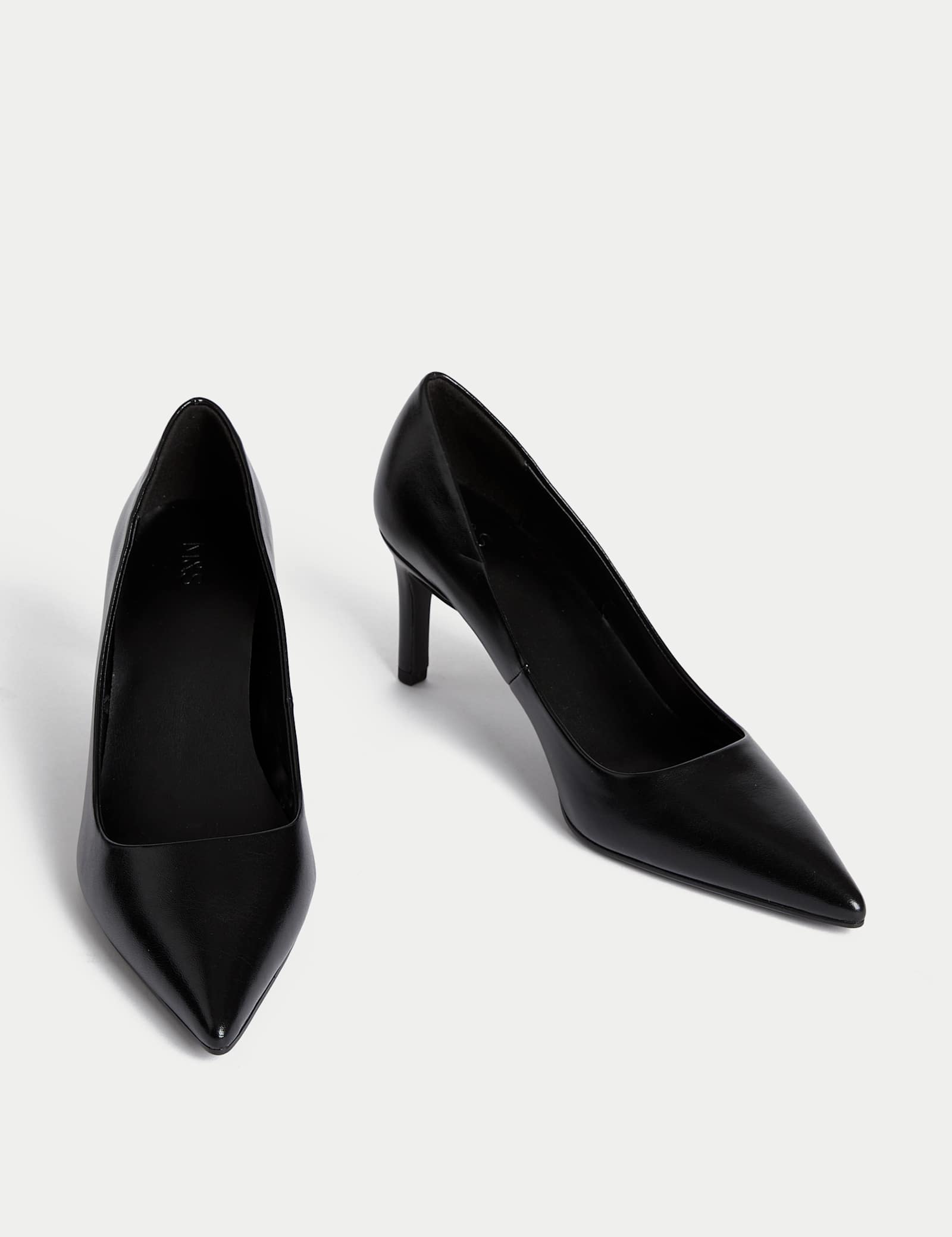 Wide Fit Stiletto Heel Pointed Court Shoes - image 1