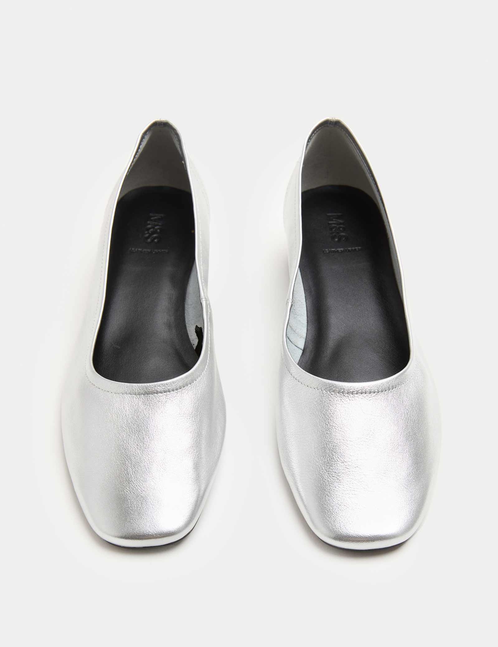 Leather Block Heel Pumps - image 4