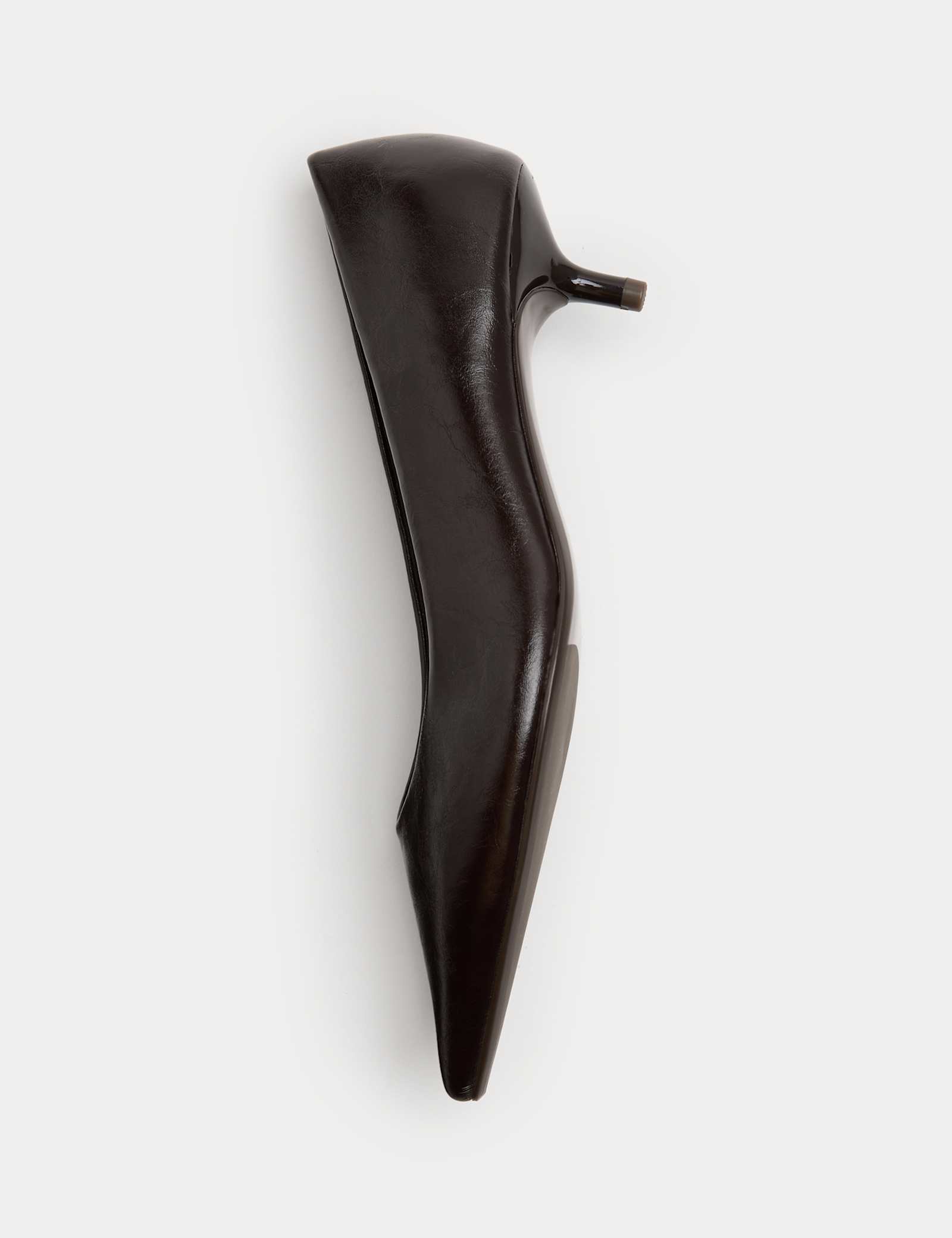 Kitten Heel Pointed Court Shoes - image 3
