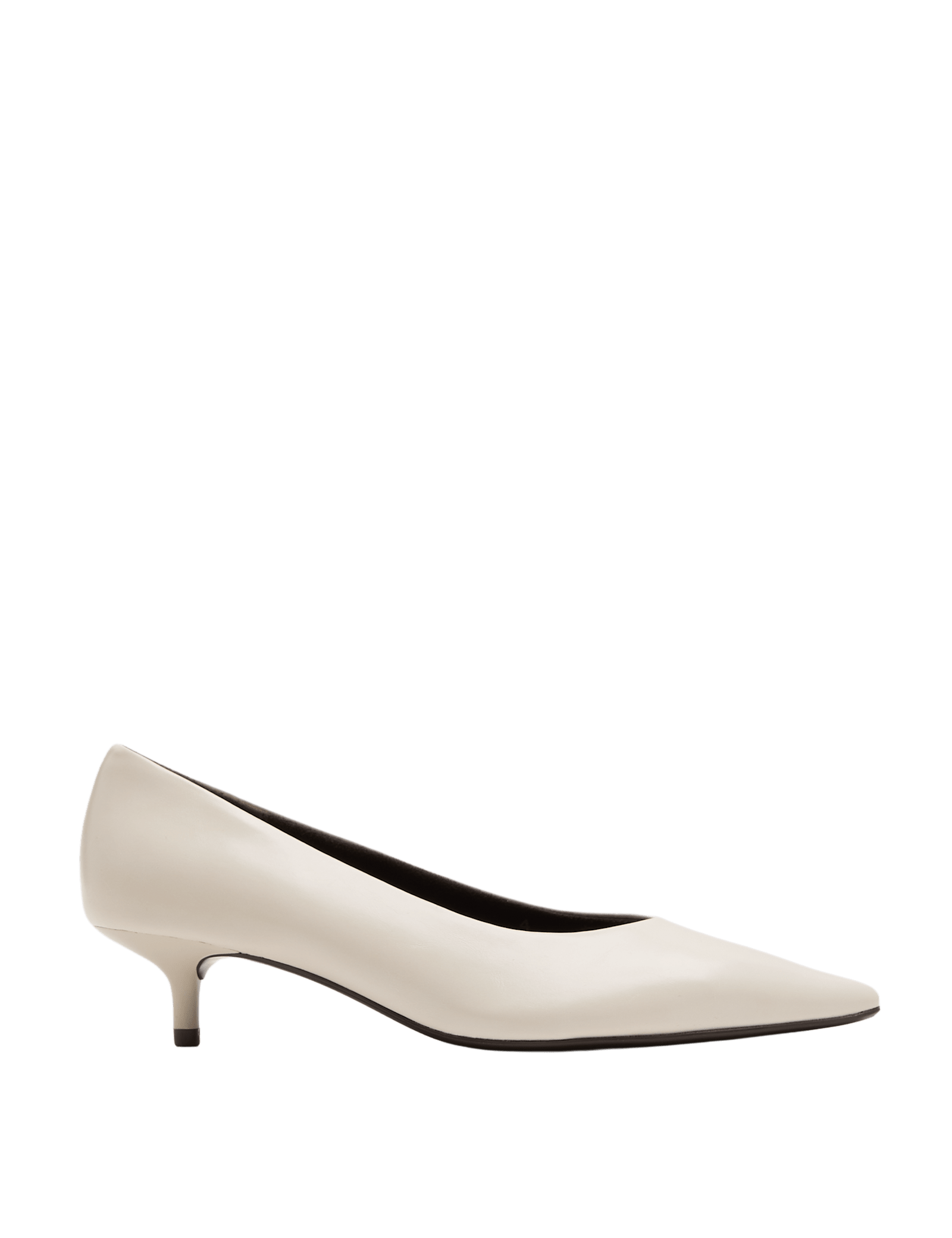 Kitten Heel Pointed Court Shoes - image 5