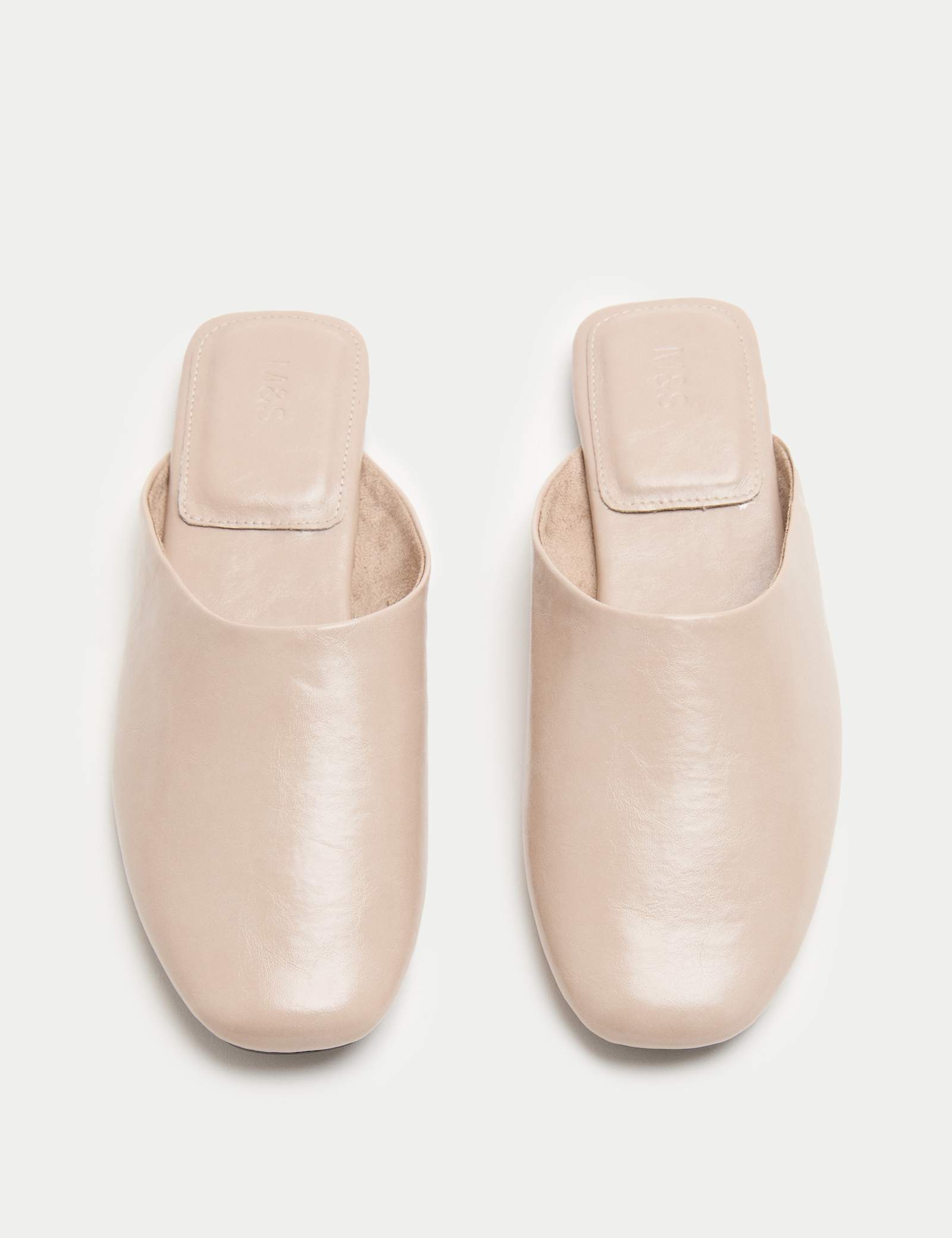 Slip On Flat Square Toe Mules - image 3