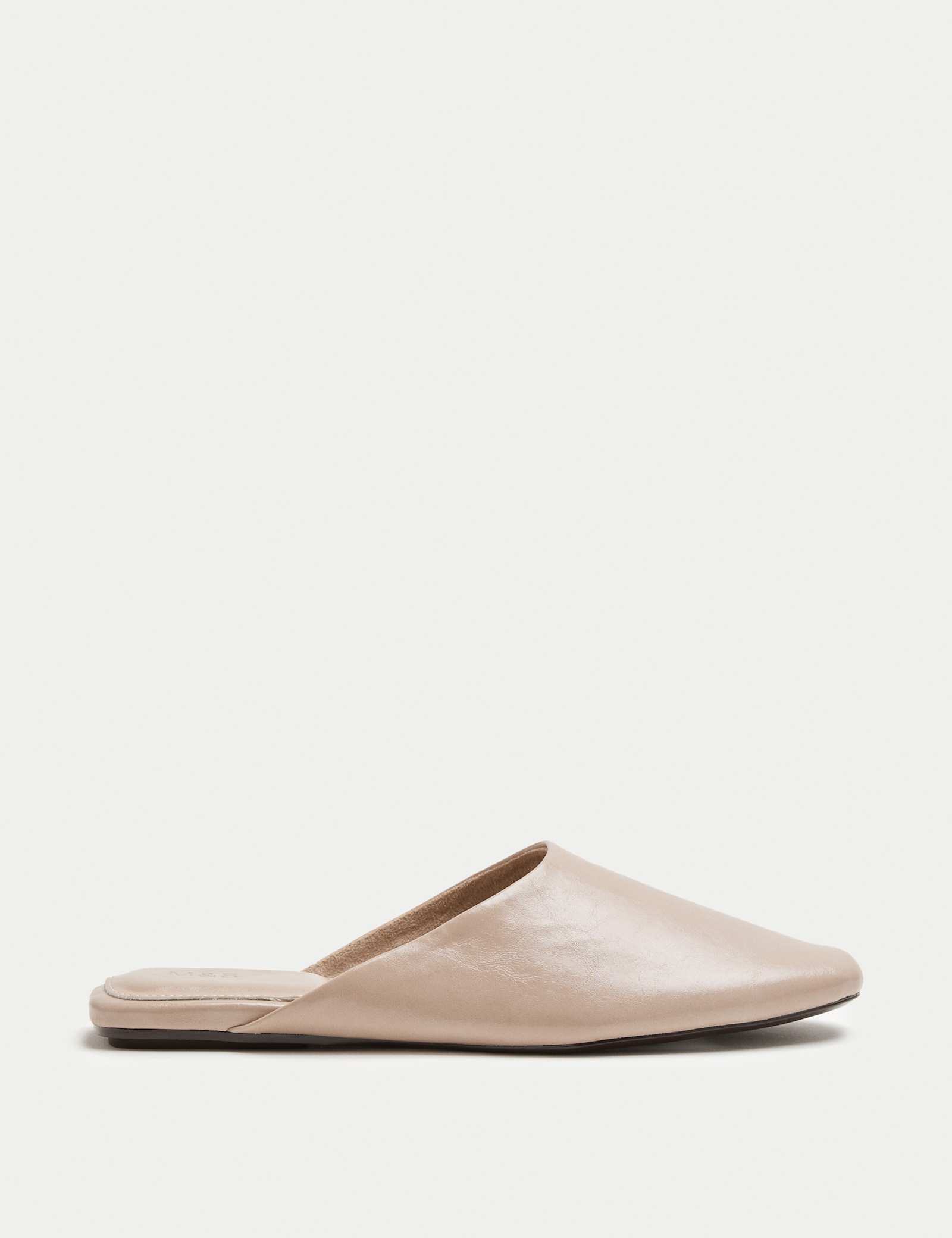 Slip On Flat Square Toe Mules - image 1