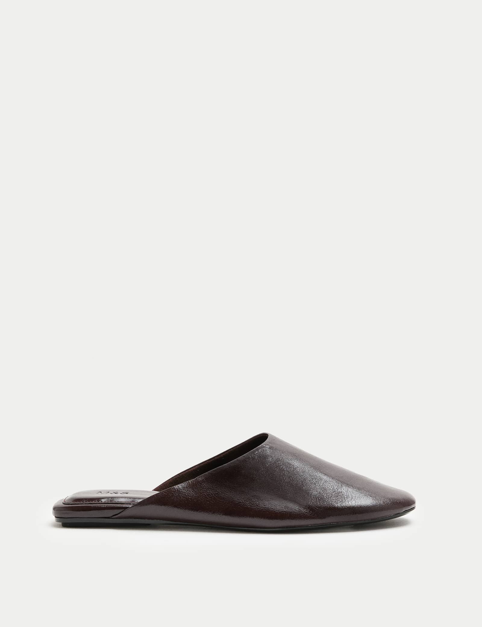 Slip On Flat Square Toe Mules - image 2