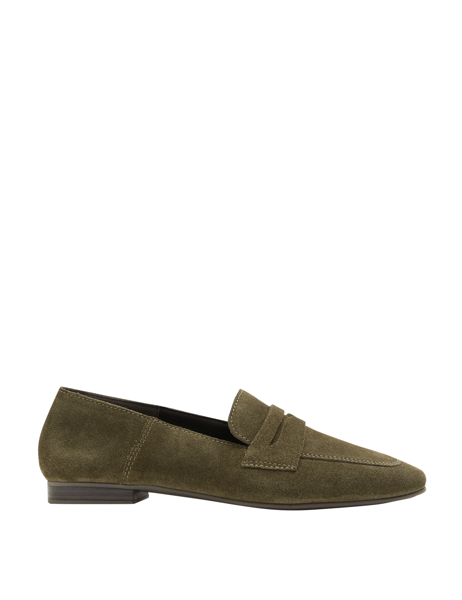 Suede Flat Chisel Toe Loafers - image 3