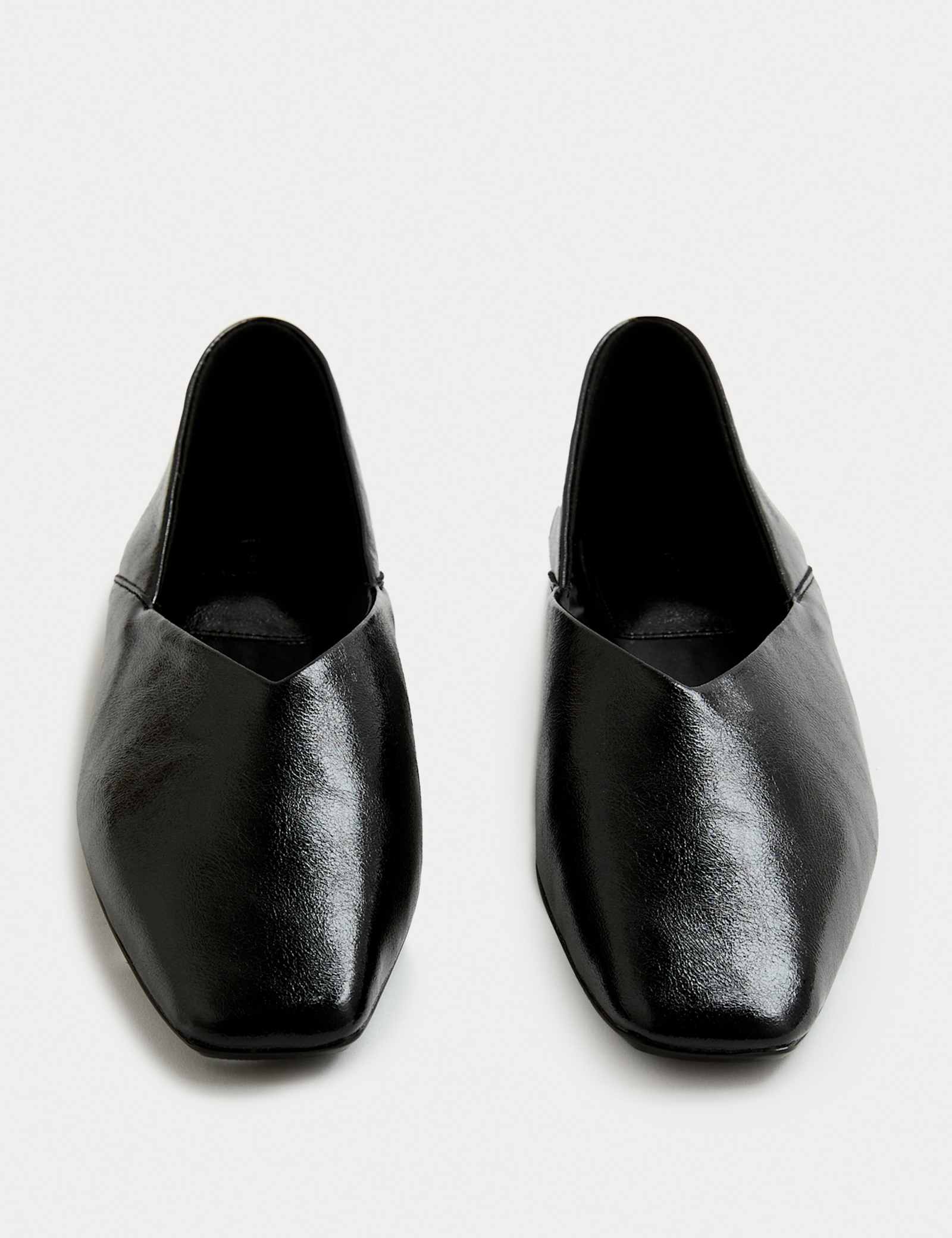 Slip On Flat Chisel Toe Ballet Pumps - image 2