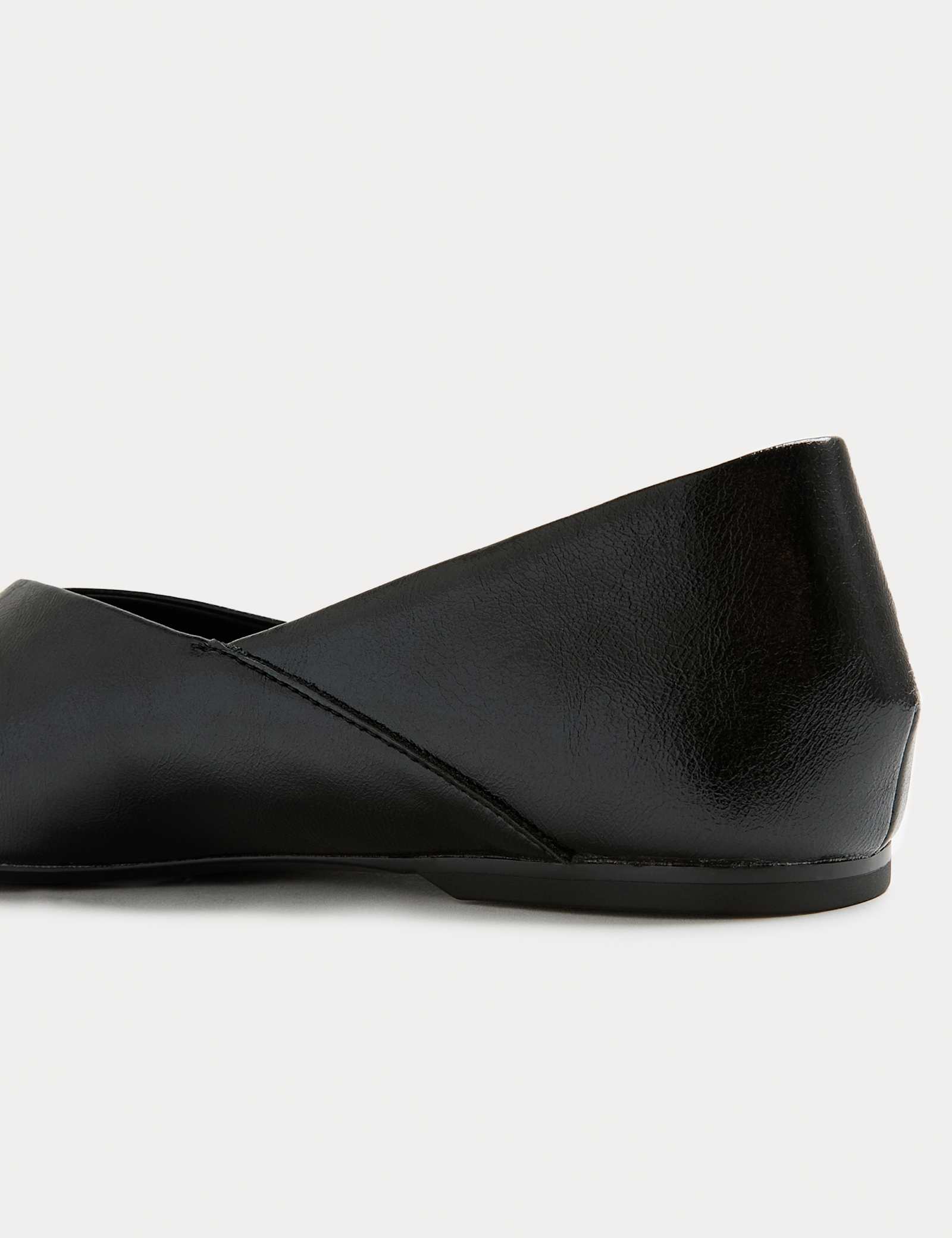 Slip On Flat Chisel Toe Ballet Pumps - image 4