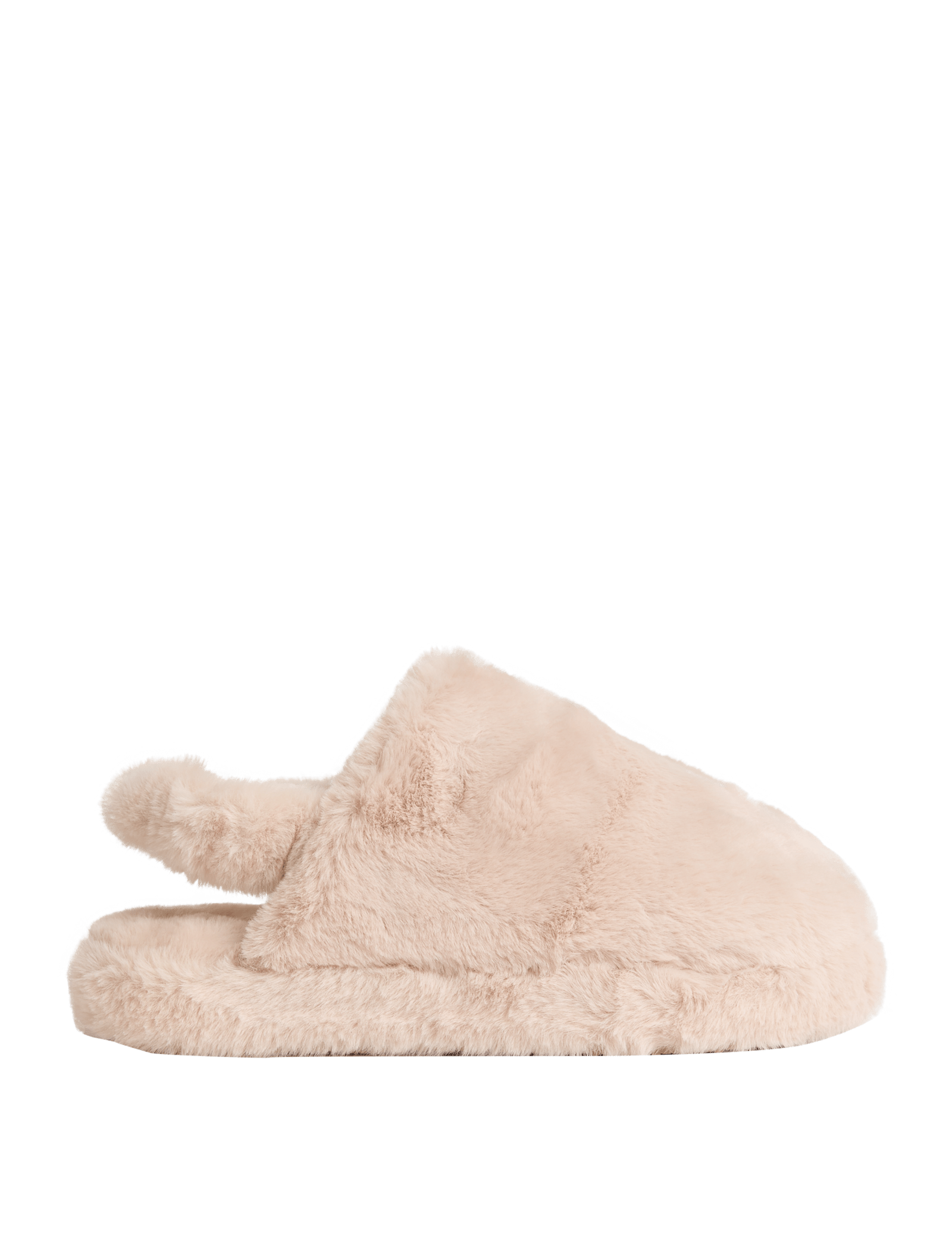 Faux Fur Mule Slippers - image 3