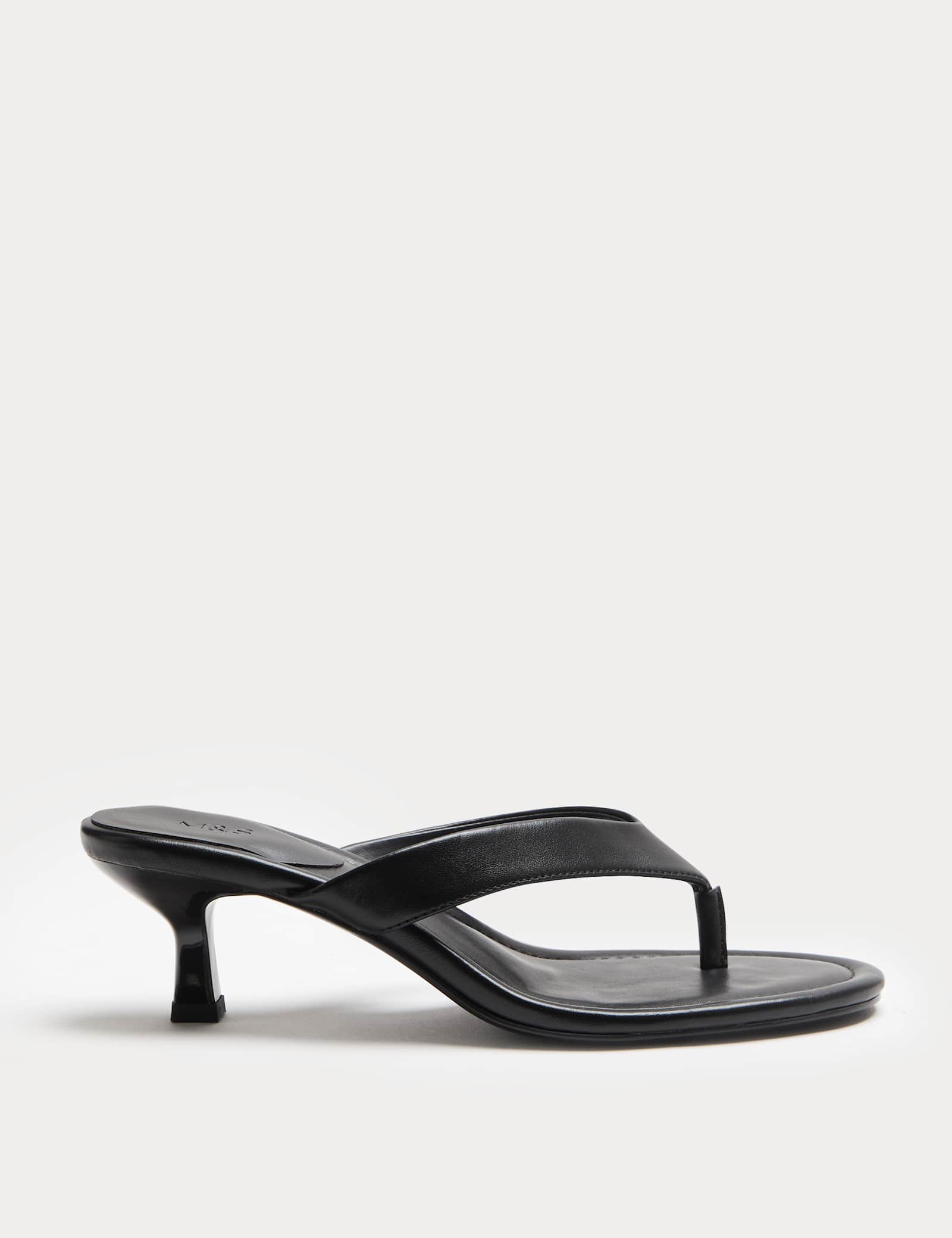 Kitten Heel Toe Post Sandals - image 1