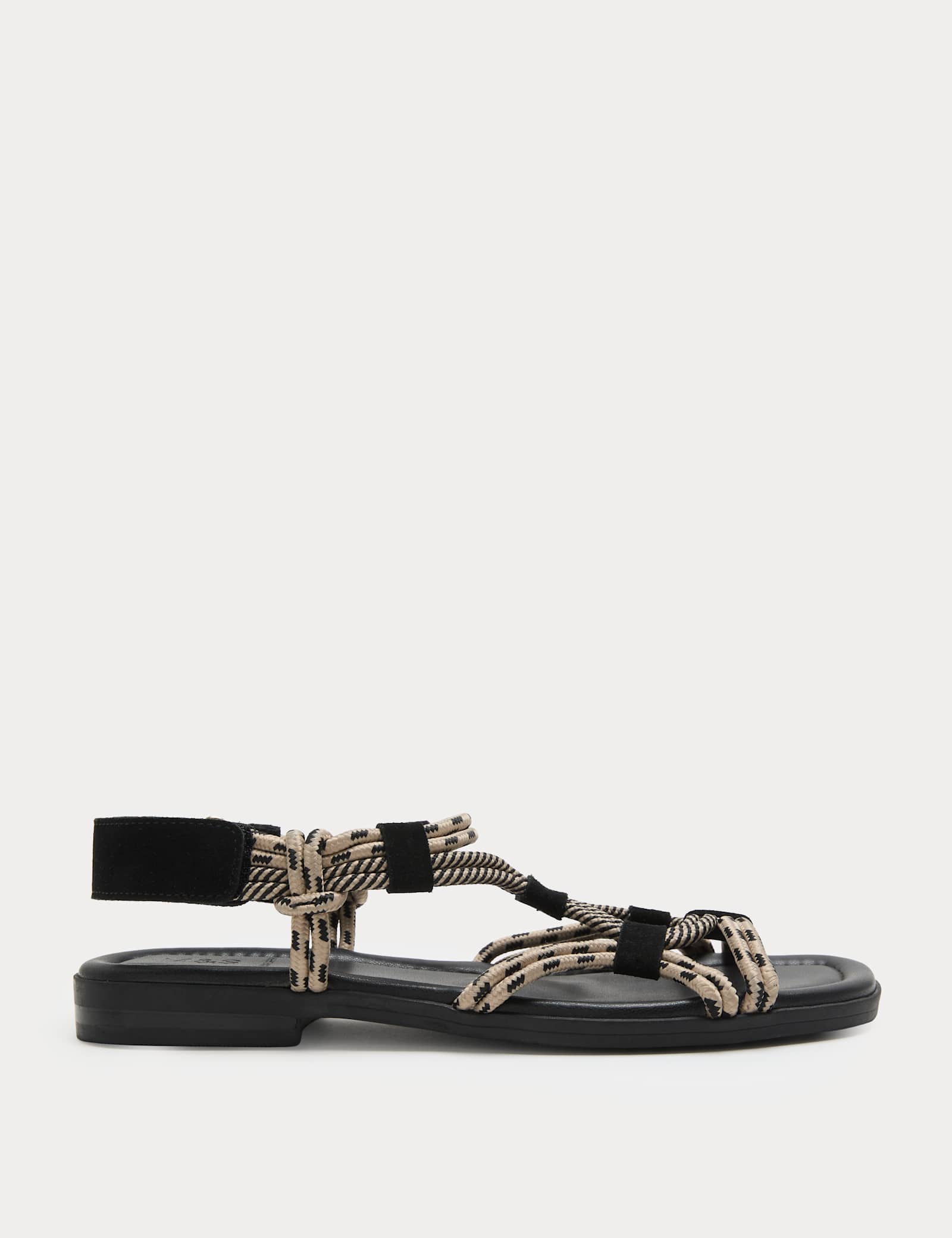 Rope Detail Strappy Gladiator Sandals - image 1