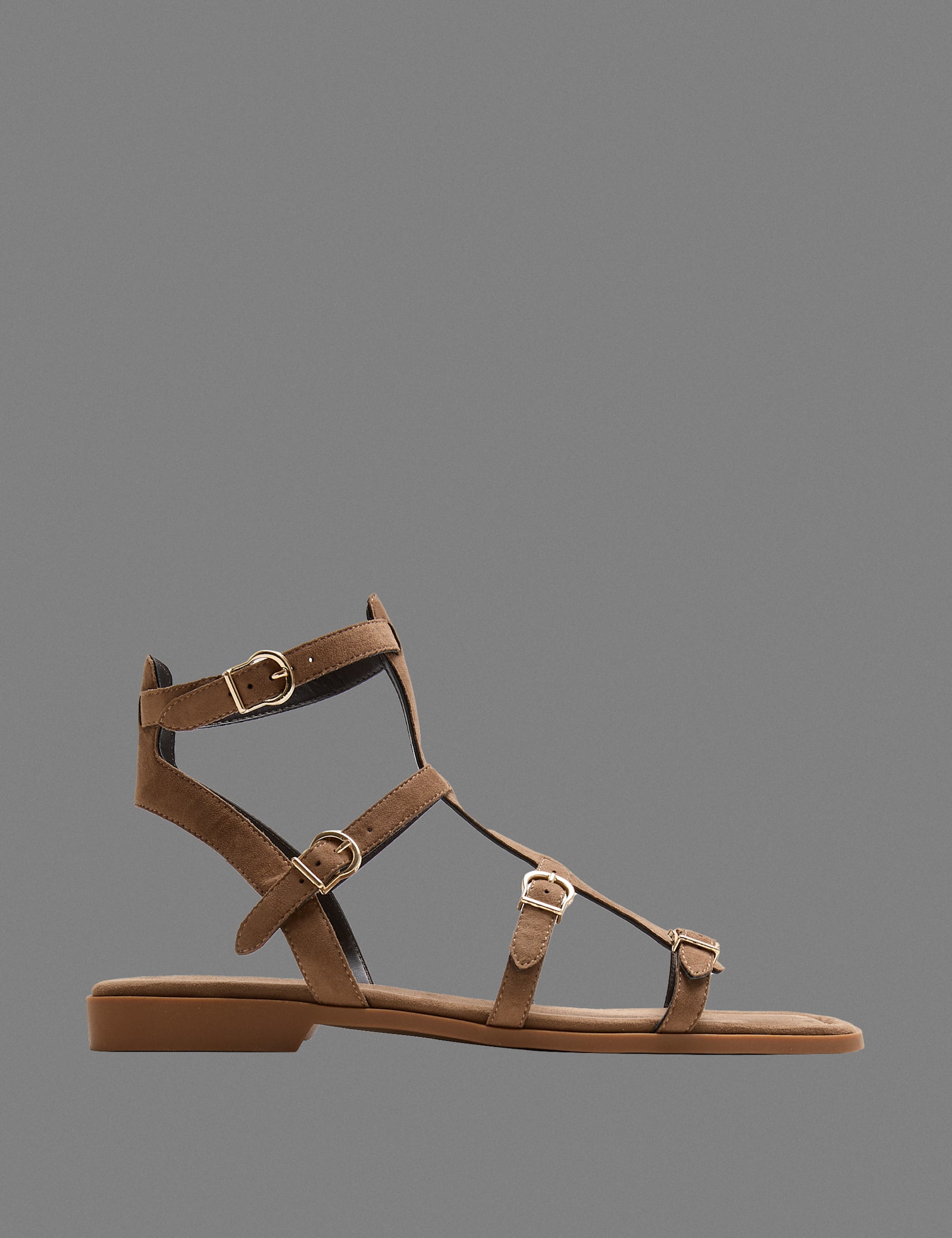 Strappy Flat Gladiator Sandals - image 3