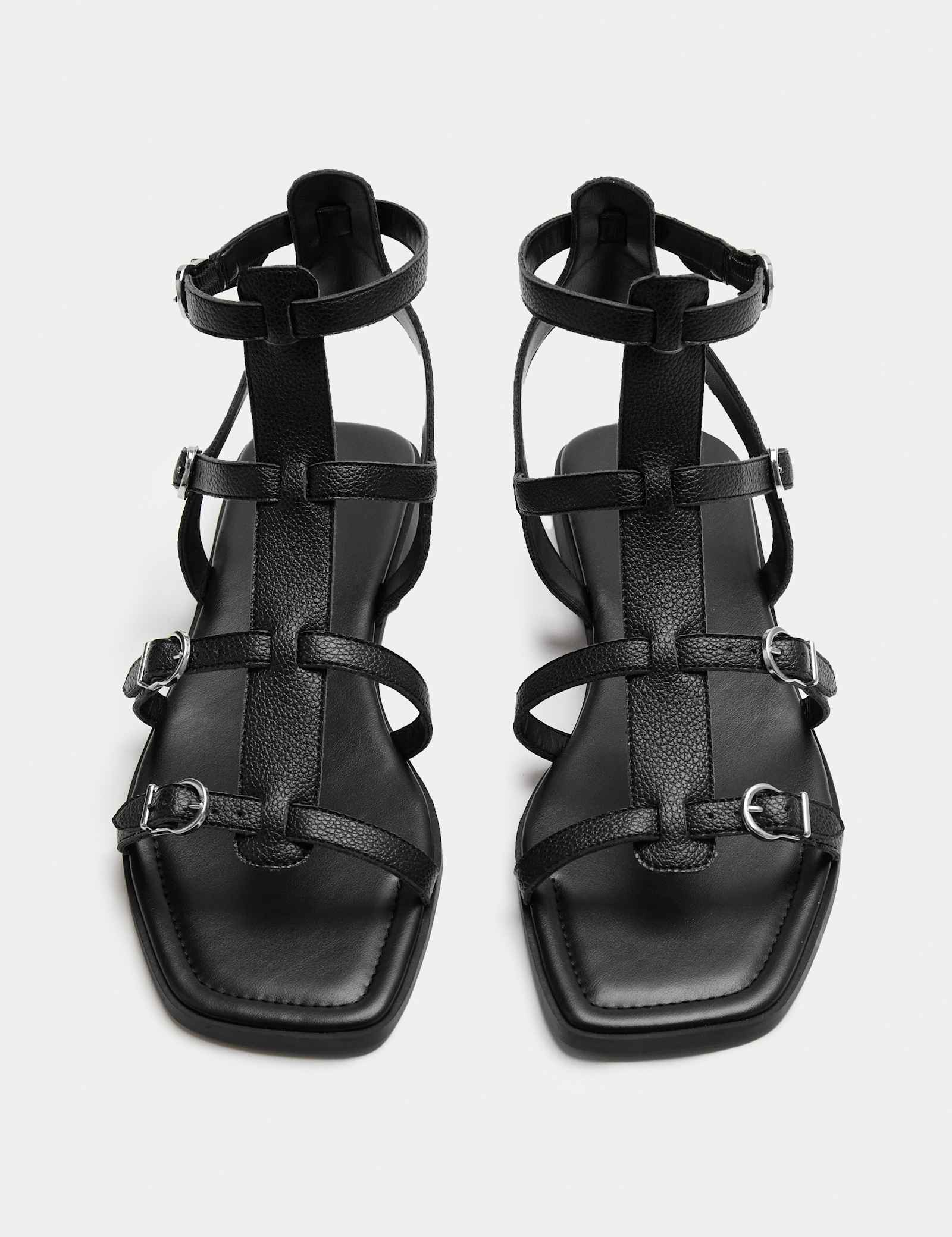 Strappy Flat Gladiator Sandals - image 2