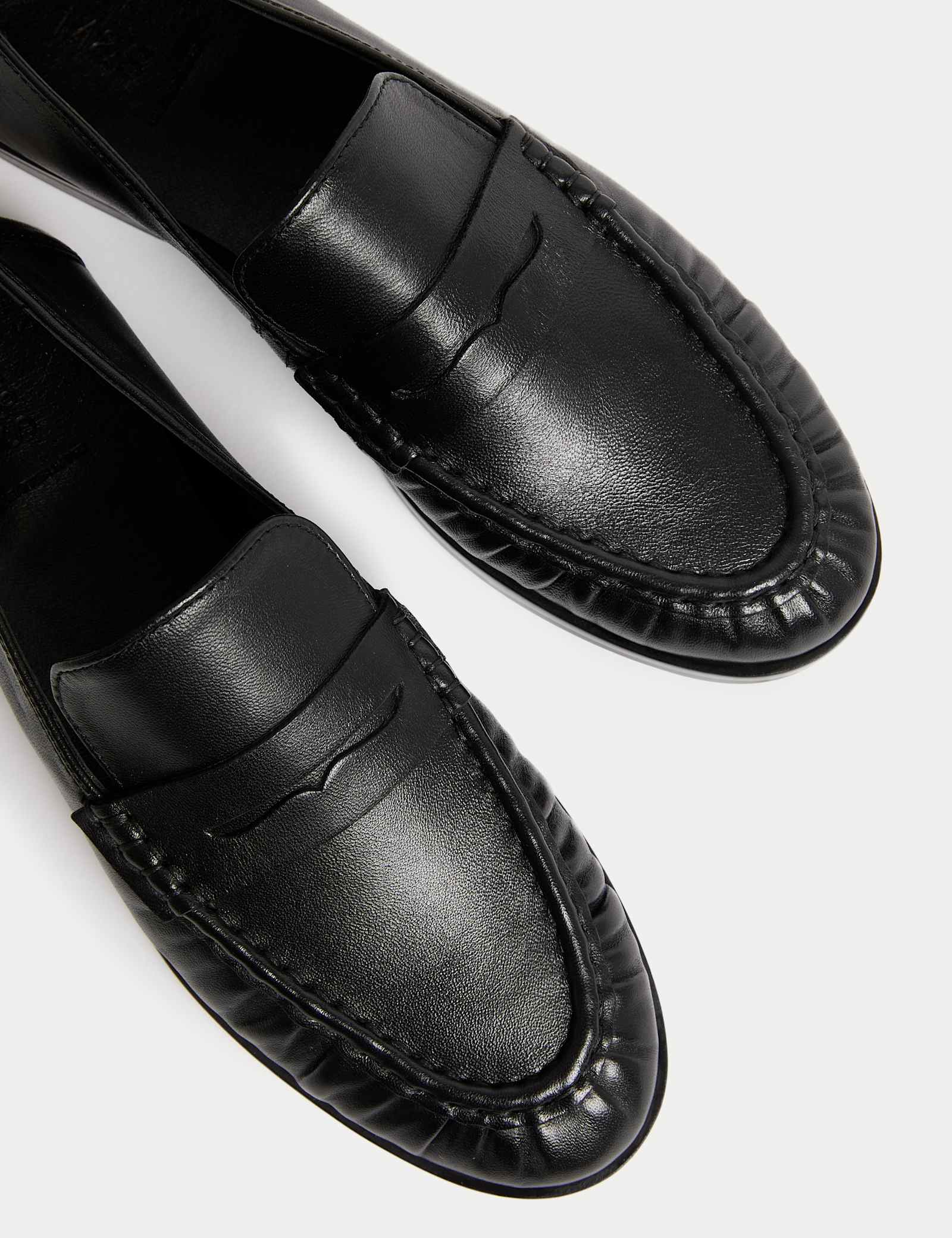 Leather Loafers - image 4