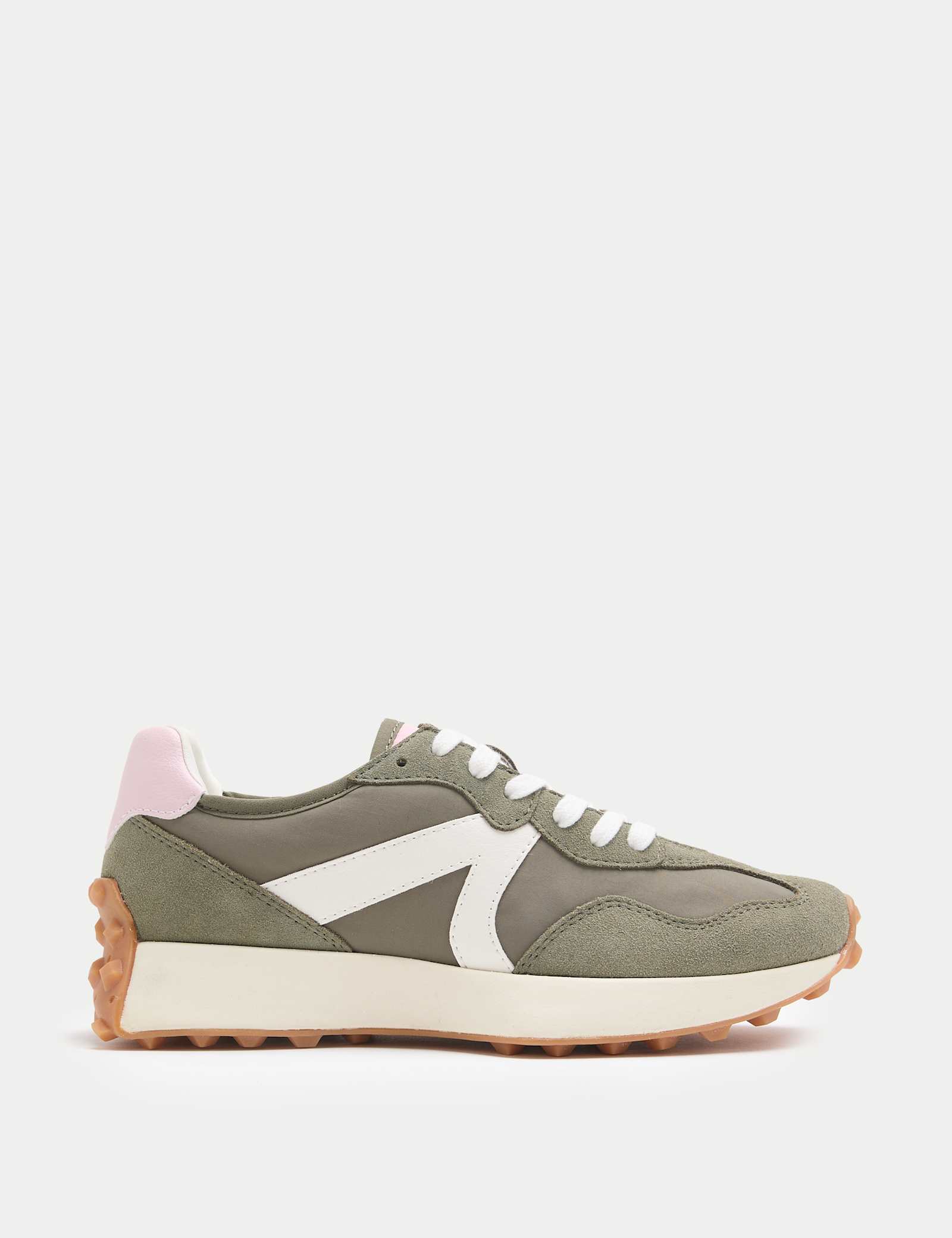 Leather Side Detail Trainers - image 4
