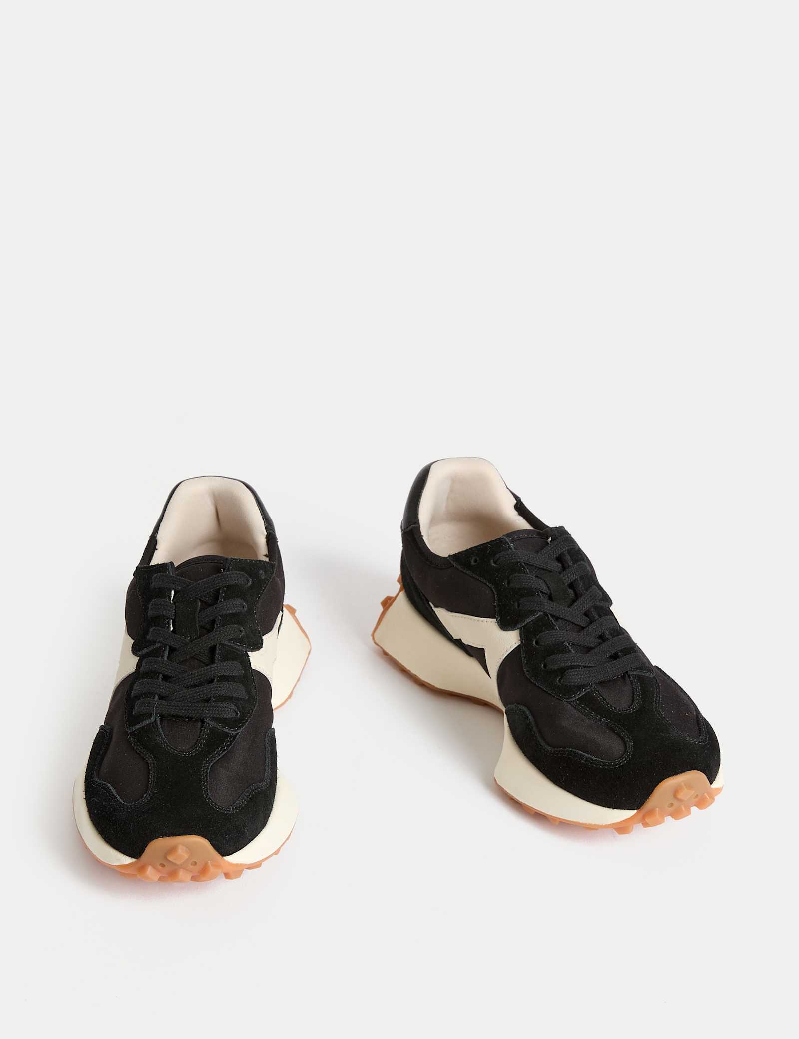 Leather Side Detail Trainers - image 1