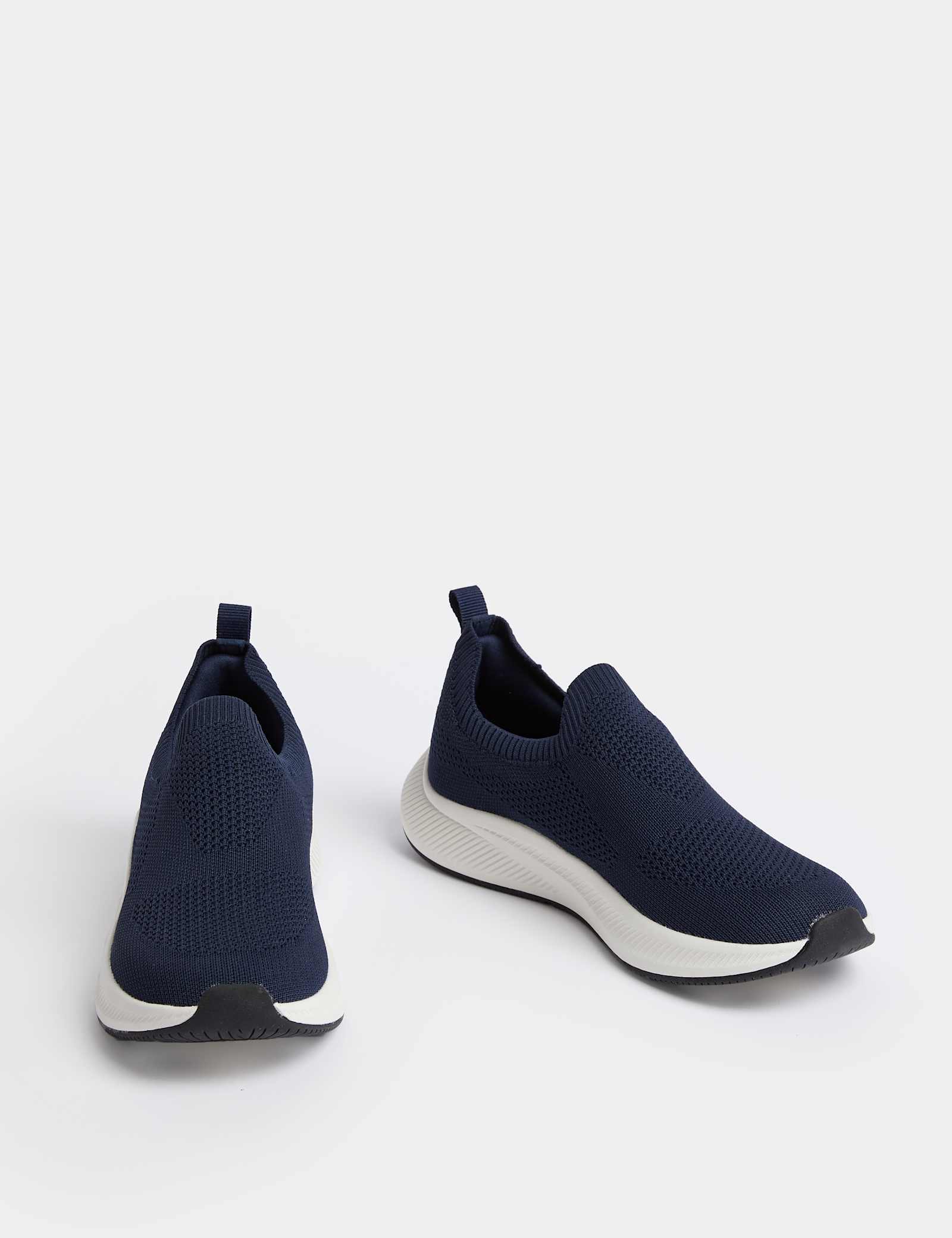 Knitted Slip On Trainers - image 2