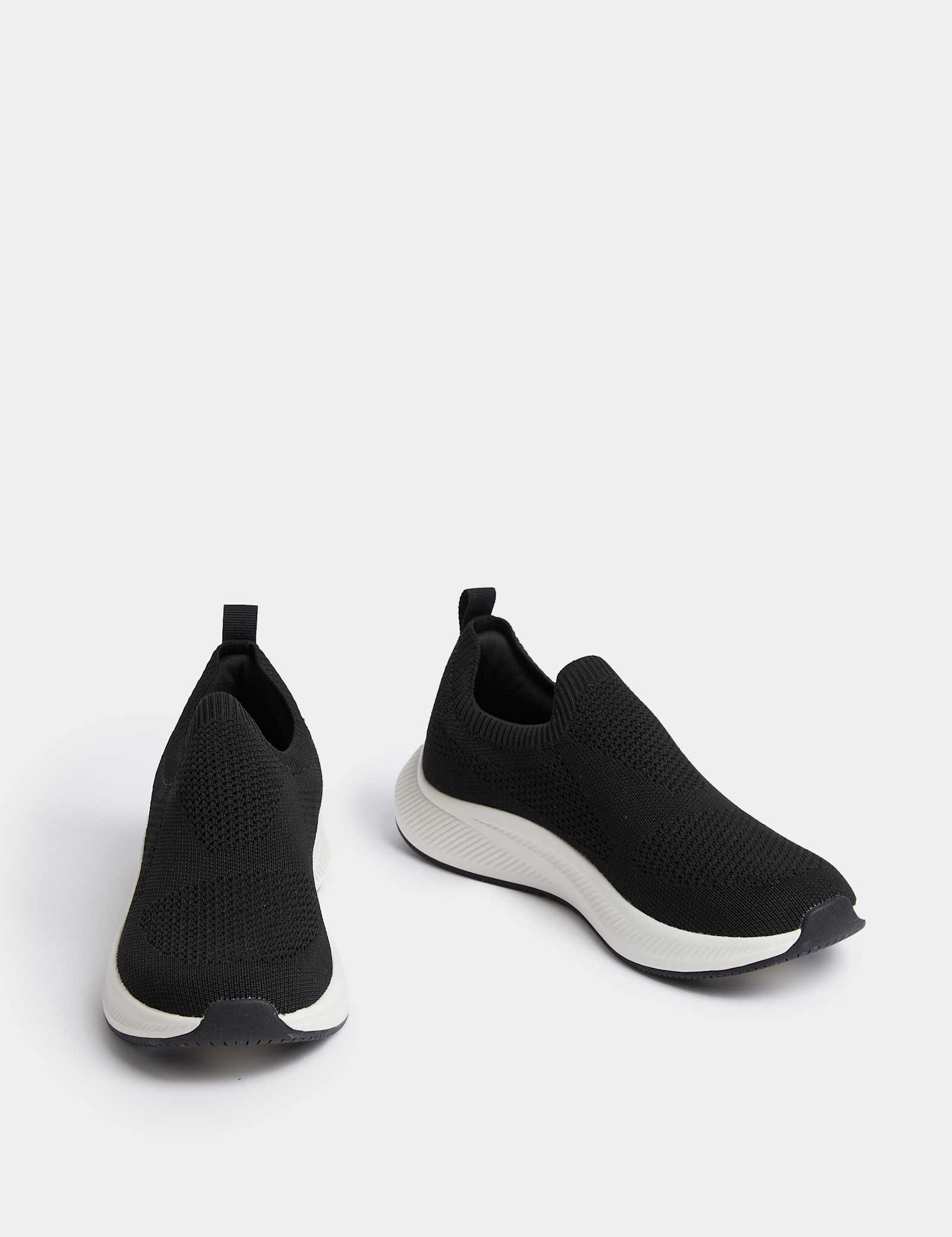 Knitted Slip On Trainers - image 1
