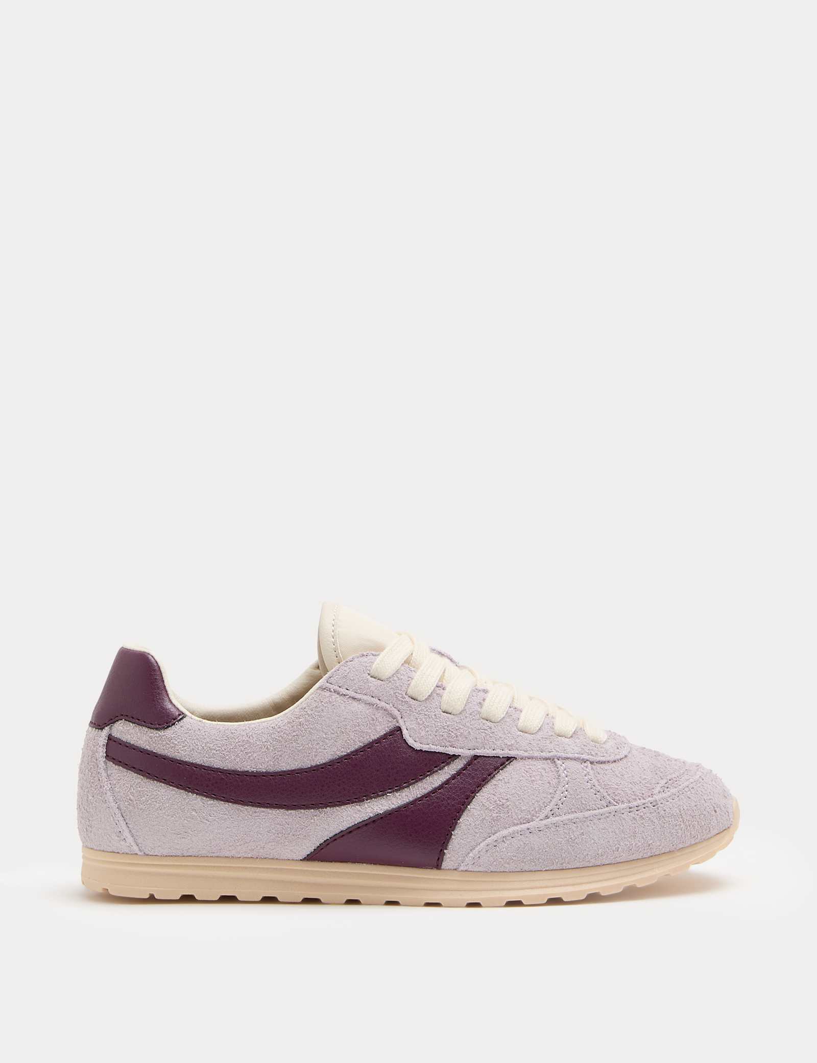 Suede Side Stripe Retro Trainers - image 4