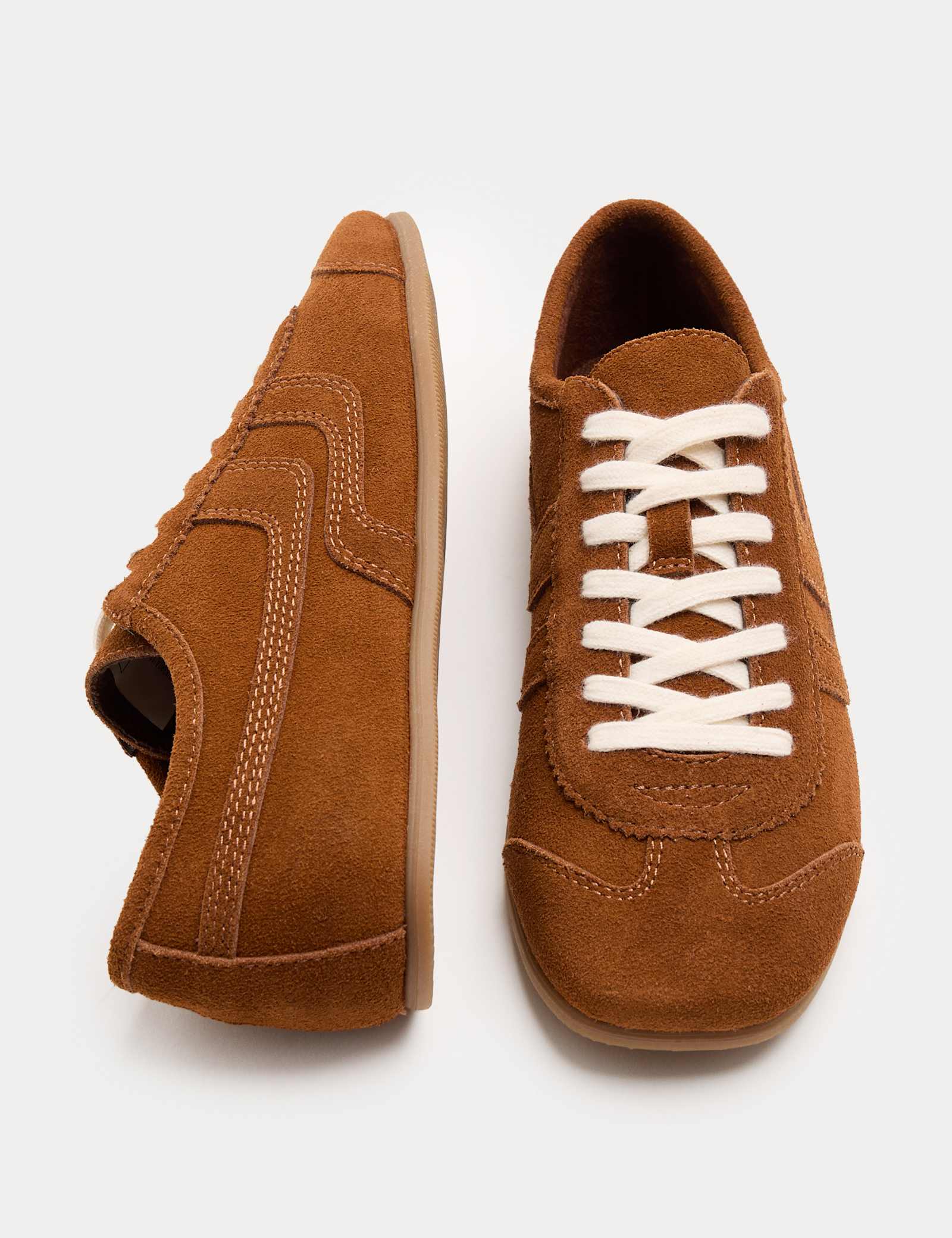 Suede Side Stripe Retro Runner Trainers - image 3