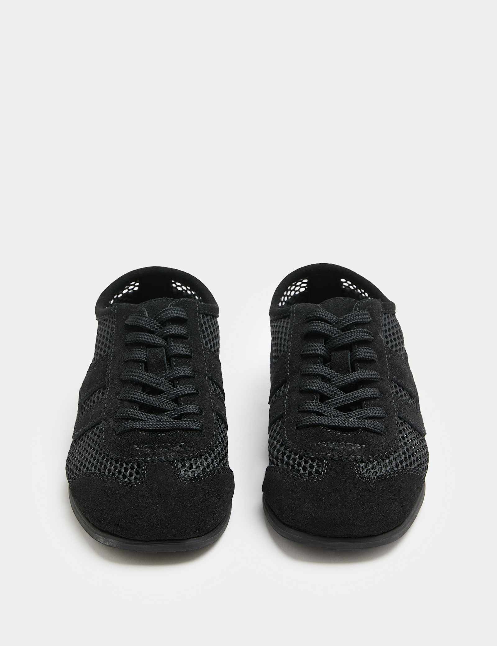 Mesh Retro Trainers - image 4