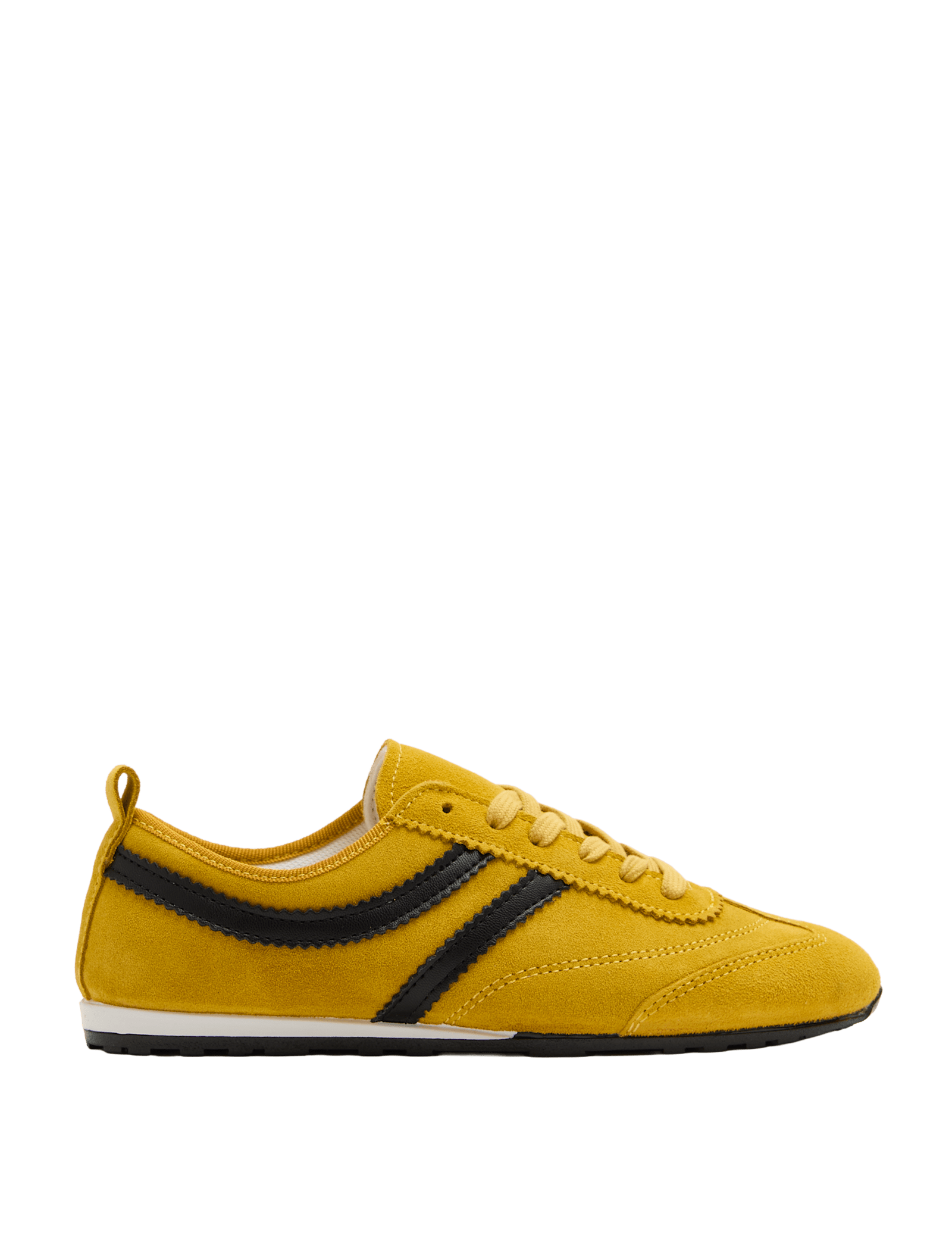 Suede Side Stripe Retro Runner Trainers - image 3