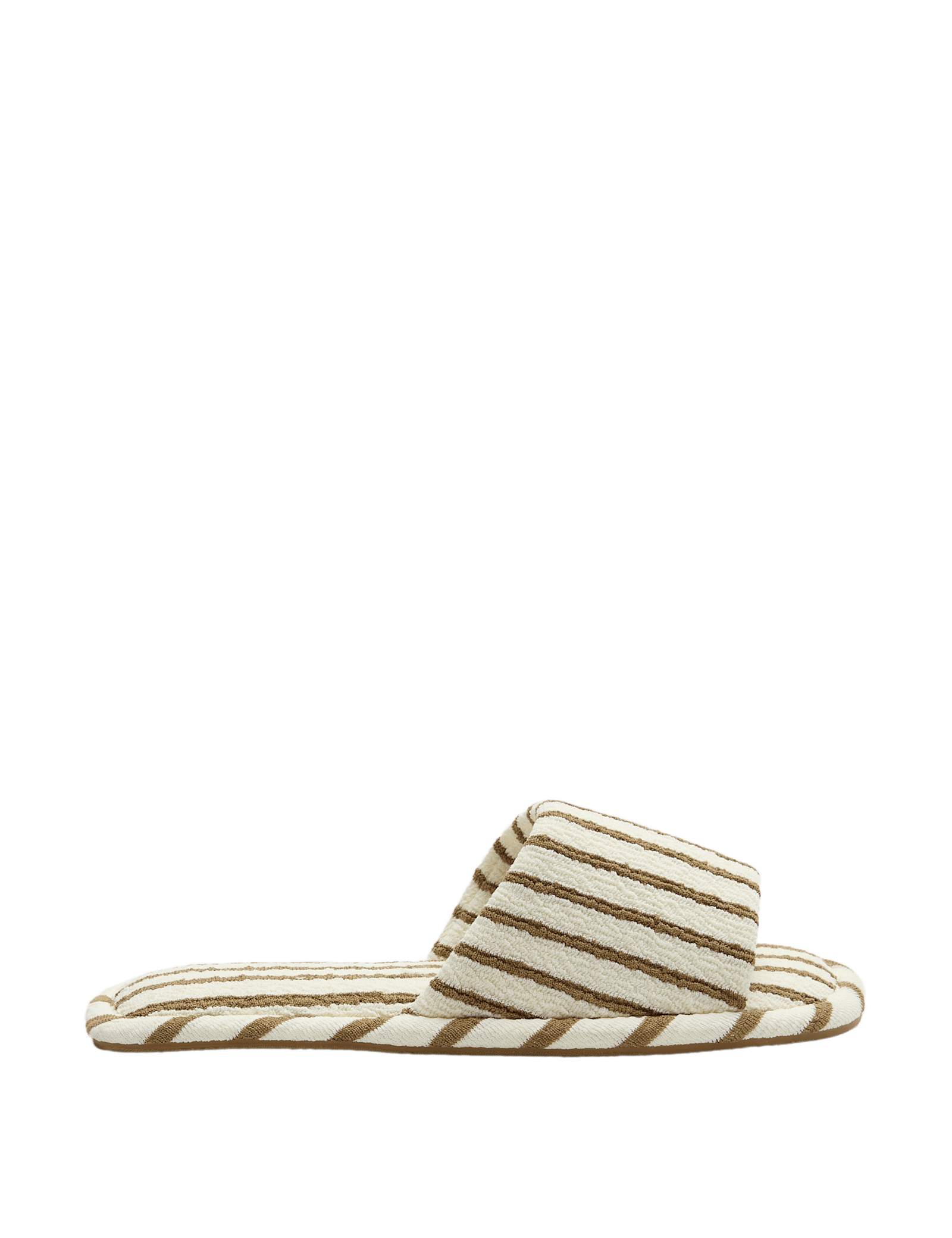 Waffle Open Toe Slider Slippers - image 3