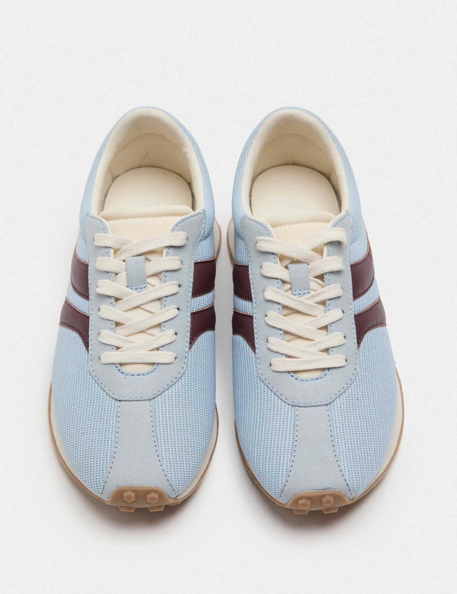 Side Stripe Retro Trainers - image 3