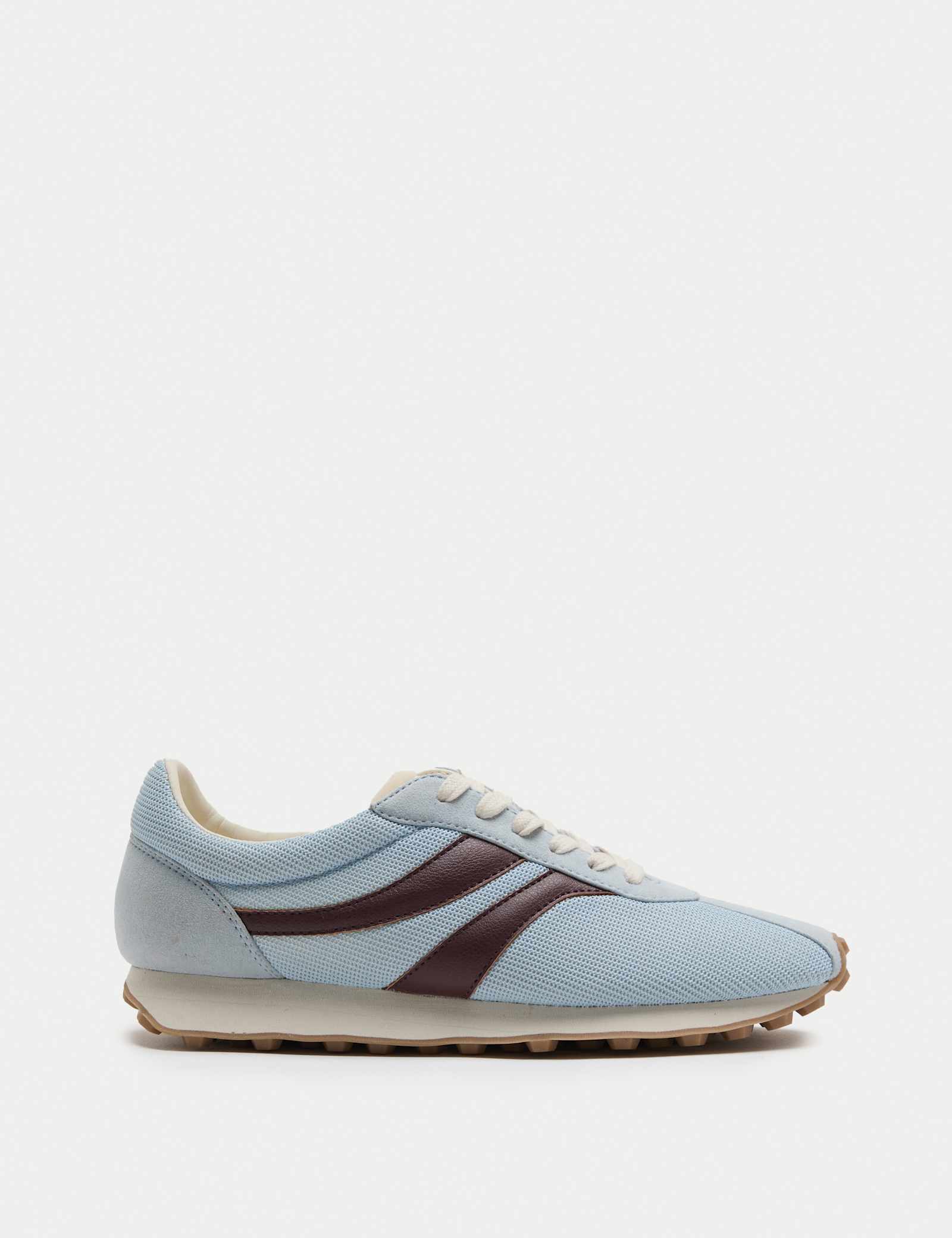 Side Stripe Retro Trainers - image 1