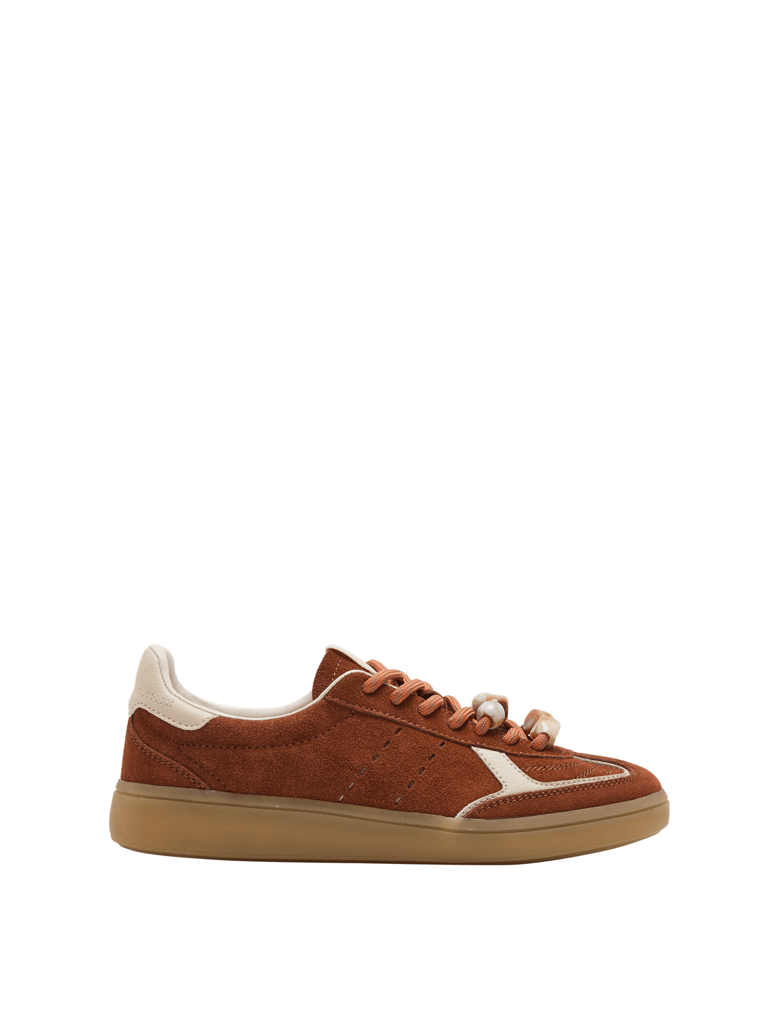 Suede Bead Detail Trainers - image 3