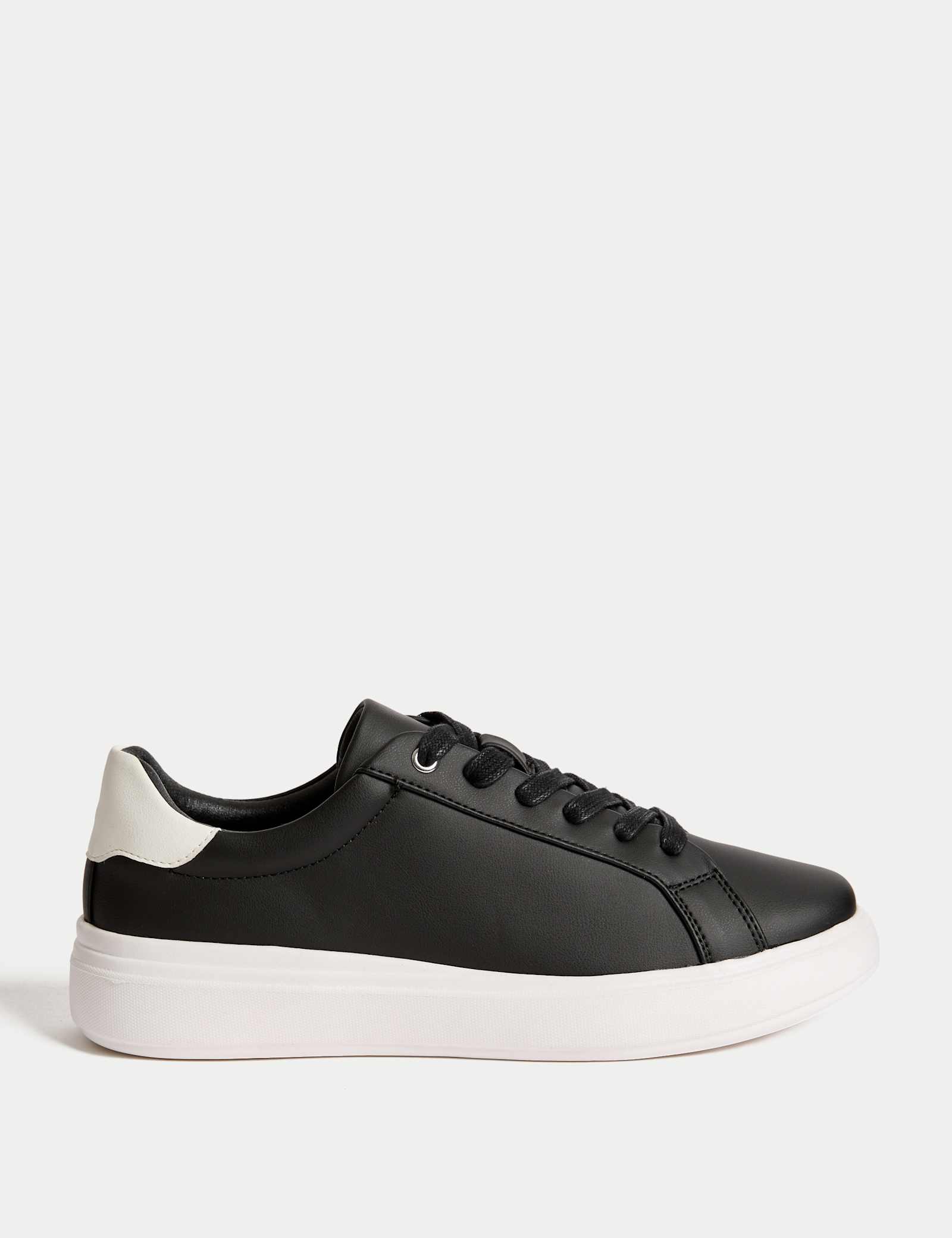 Lace Up Platform Trainers - image 3